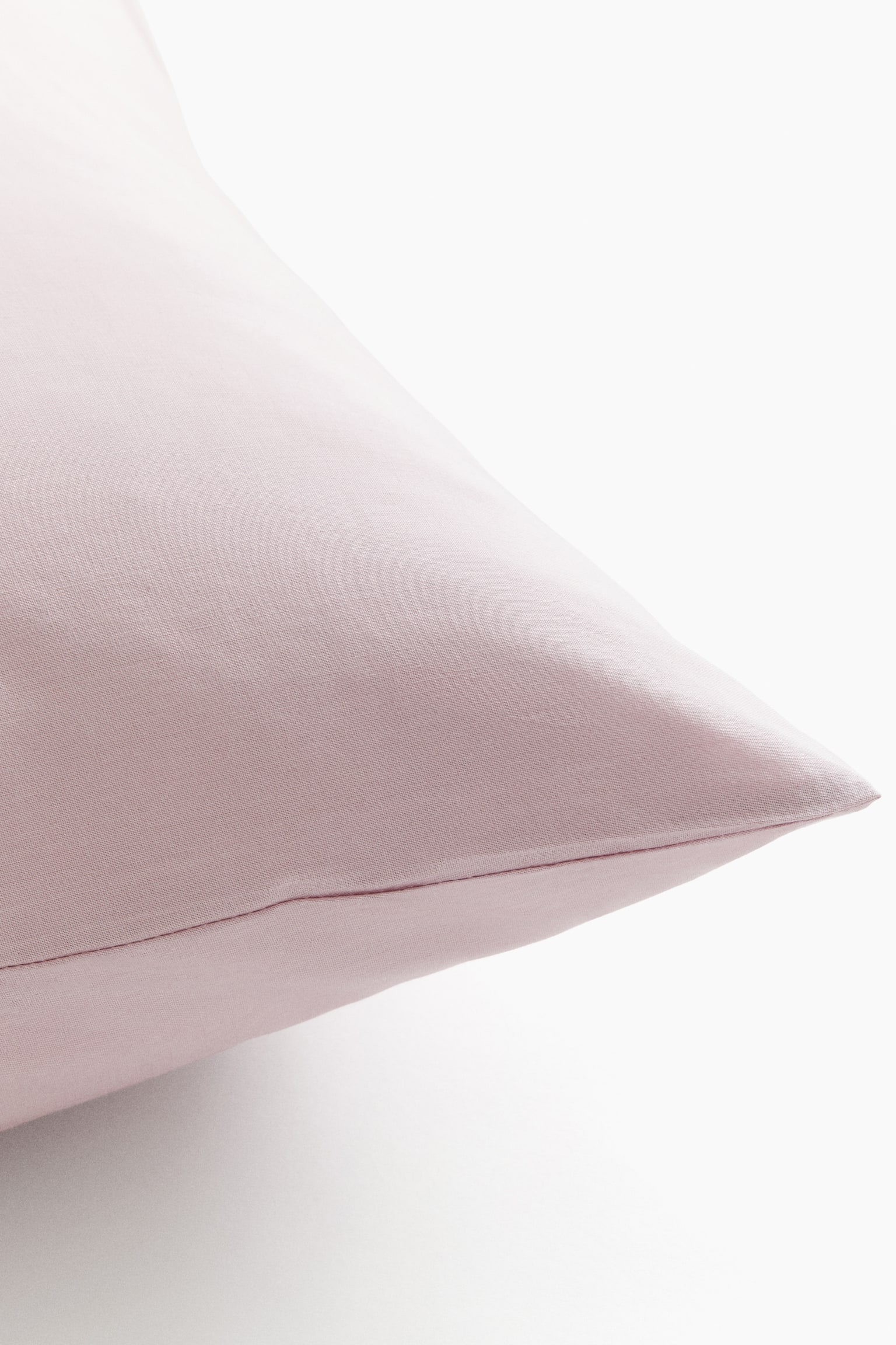 Cotton pillowcase - Light pink/Dark green/Pigeon blue/Light beige/Sage green/White/Greige/Light pink/Dark brown - 2