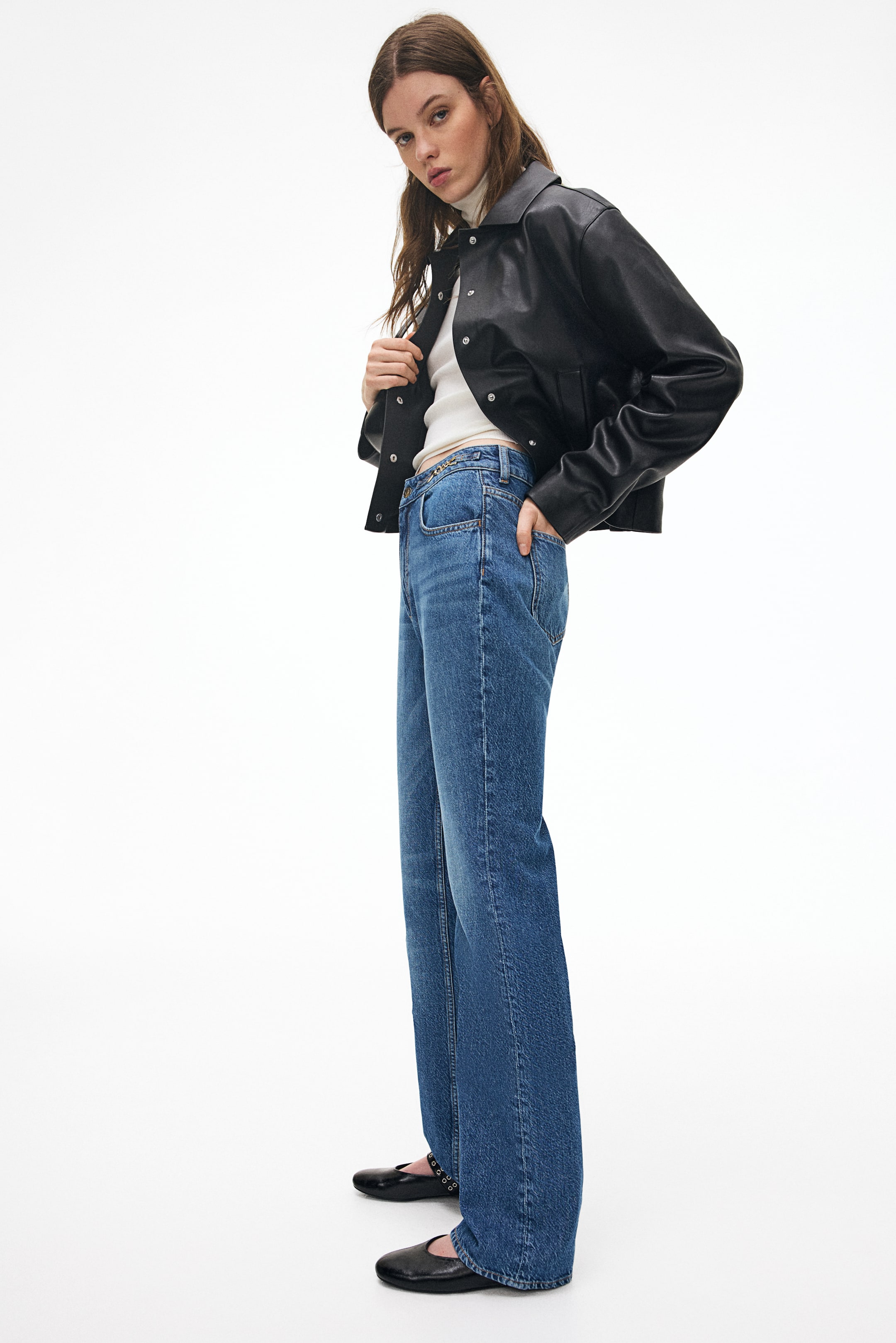 Straight Ultra High Jeans