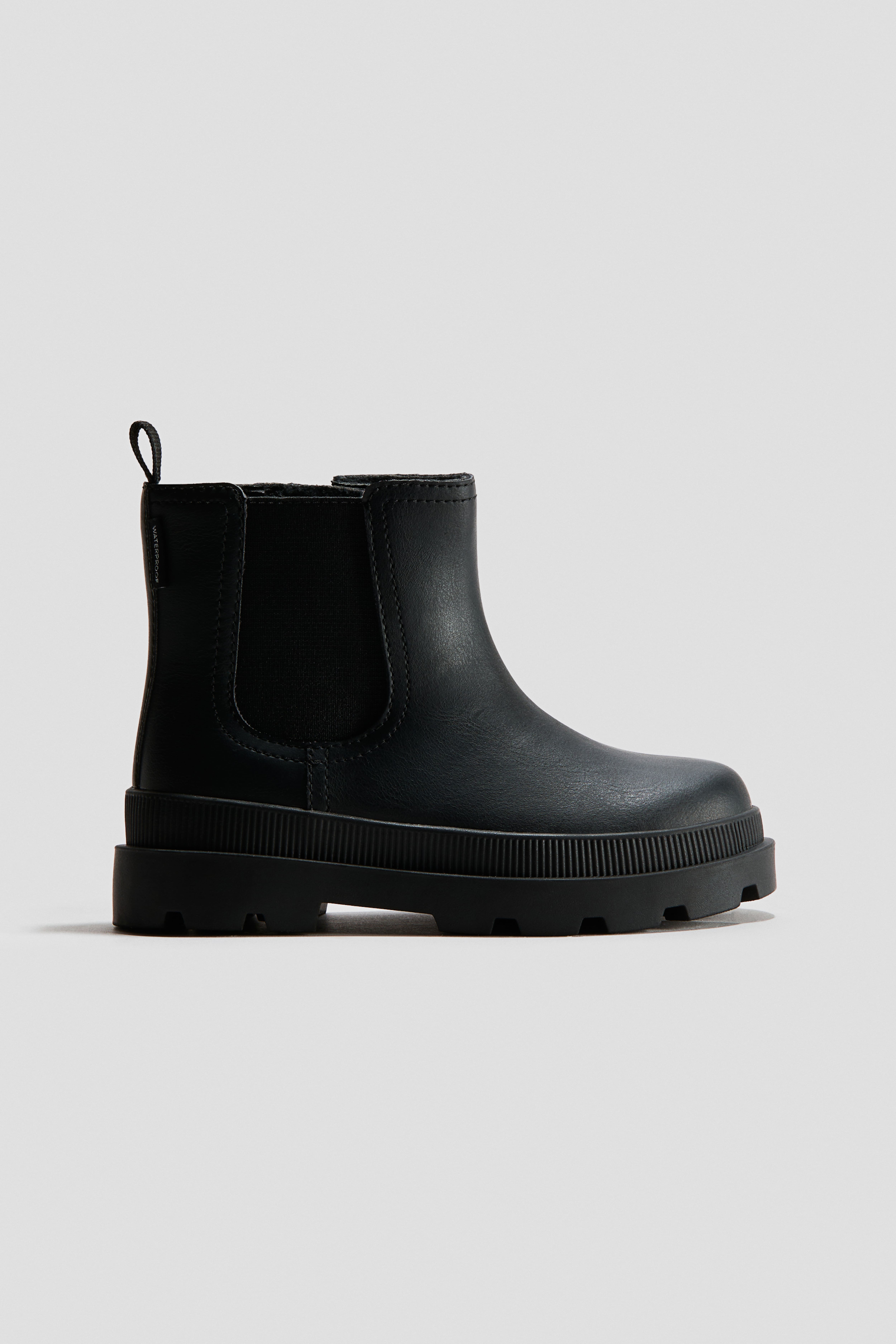 Bottines imperméables et chaudement doublées