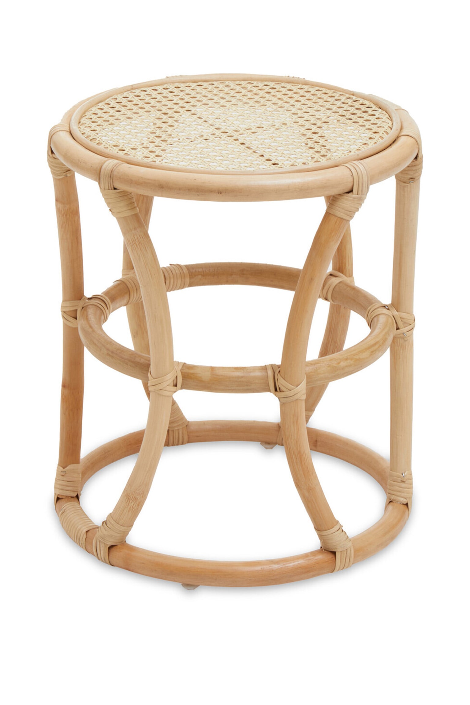 Mataram Small Natural Rattan Table - Natural - 1