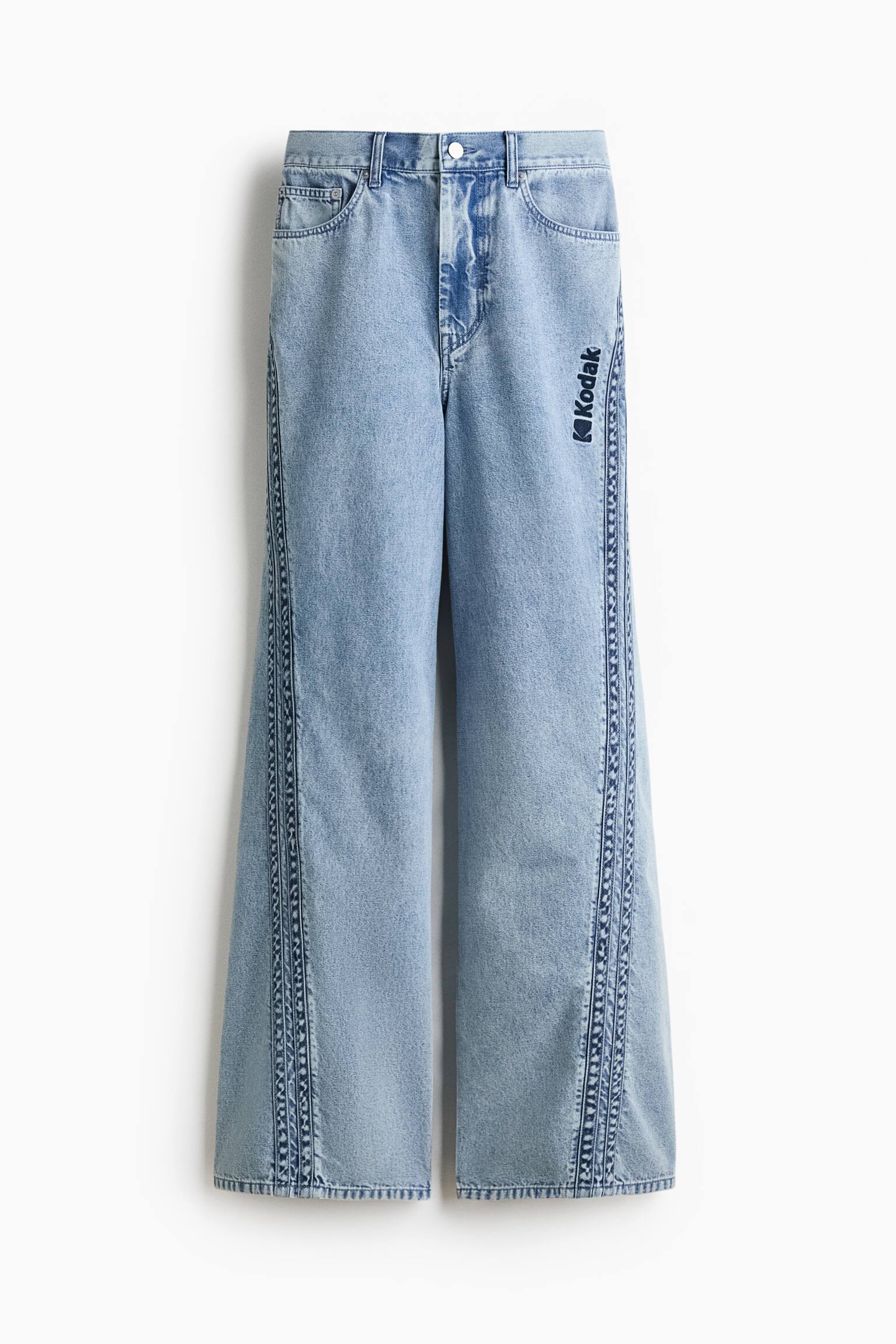 Straight Regular Waist Jeans - Light denim blue/Kodak - 2