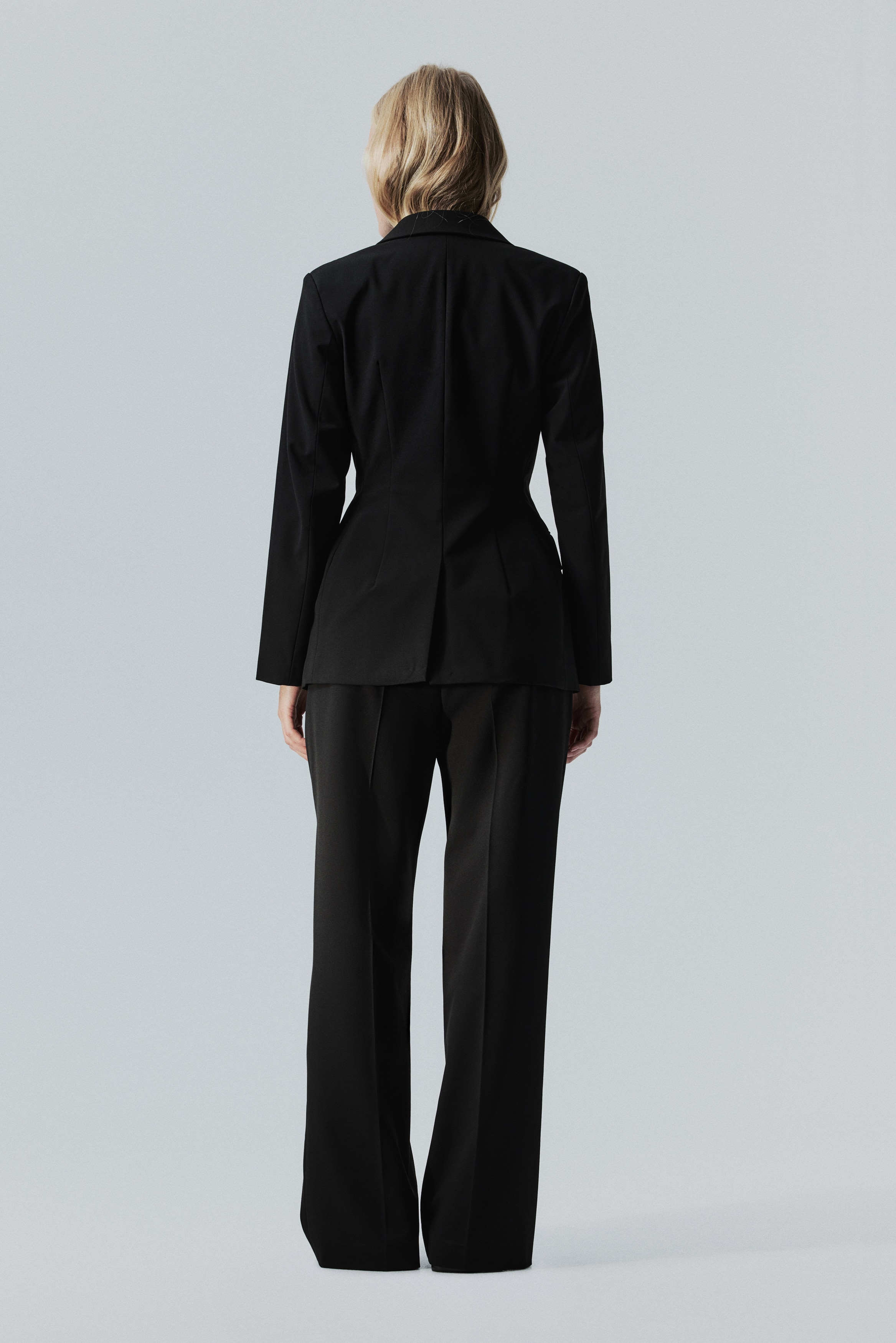 Wrinkle-resistant Double-breasted blazer