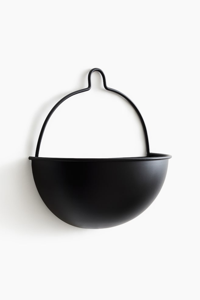 Maceta de pared - Negro/Verde oliva - 1