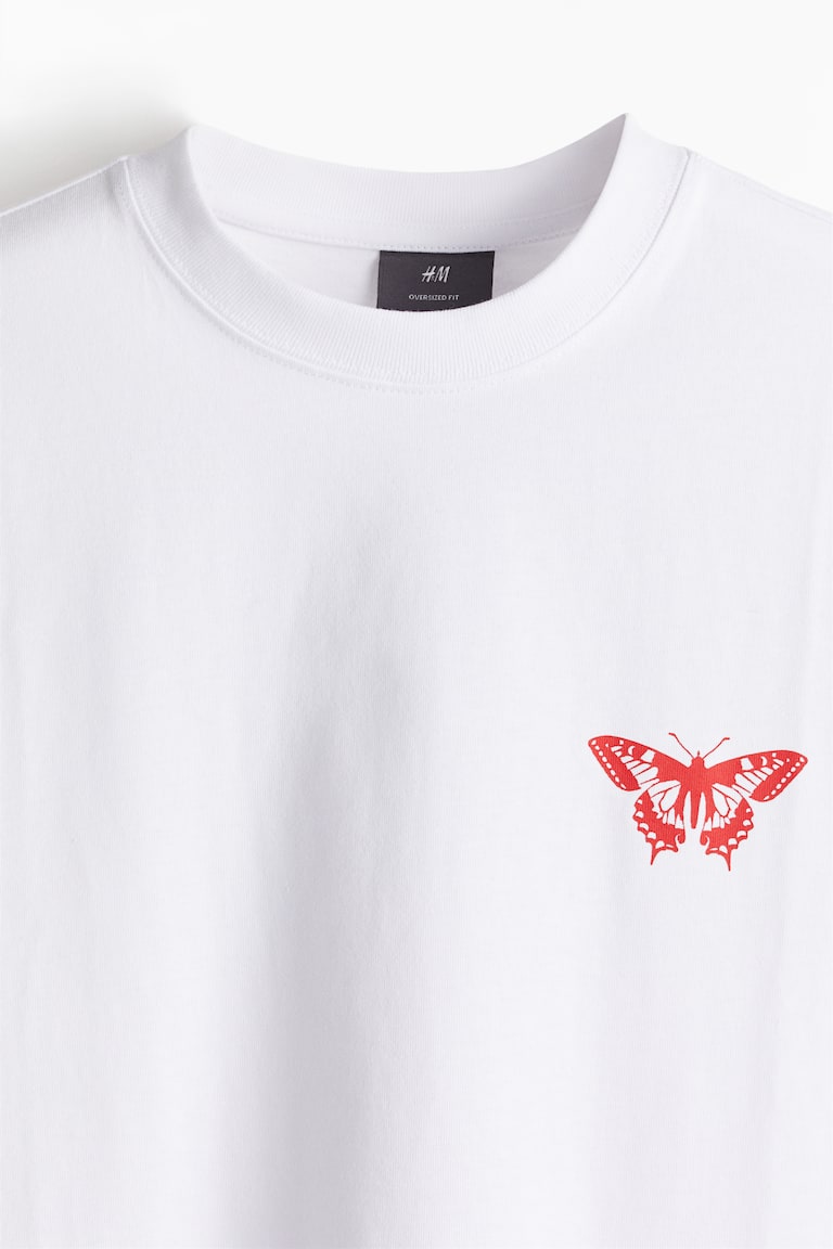 Oversized Fit Printed T-shirt