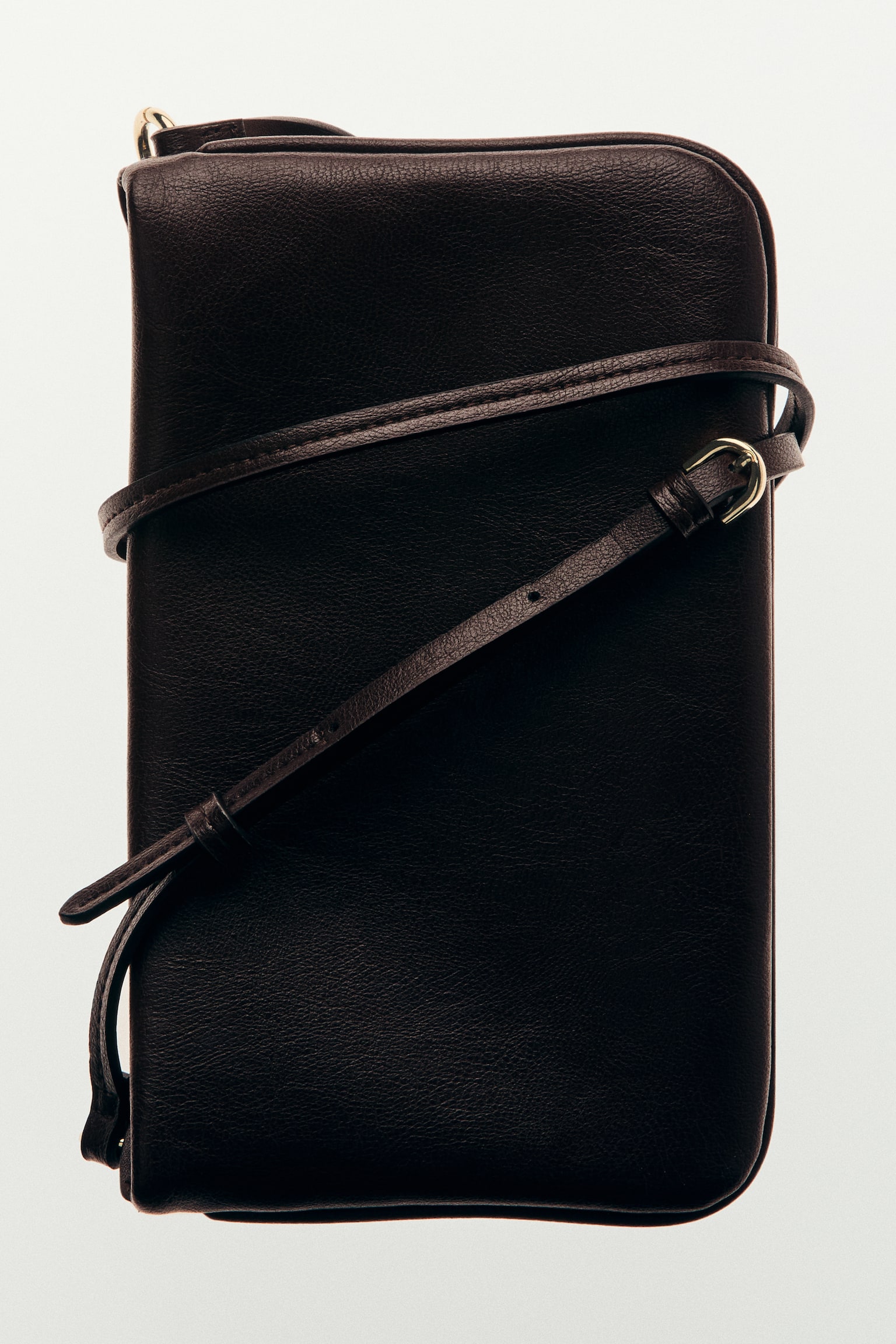 Crossbody bag - Темно-коричневий - 1