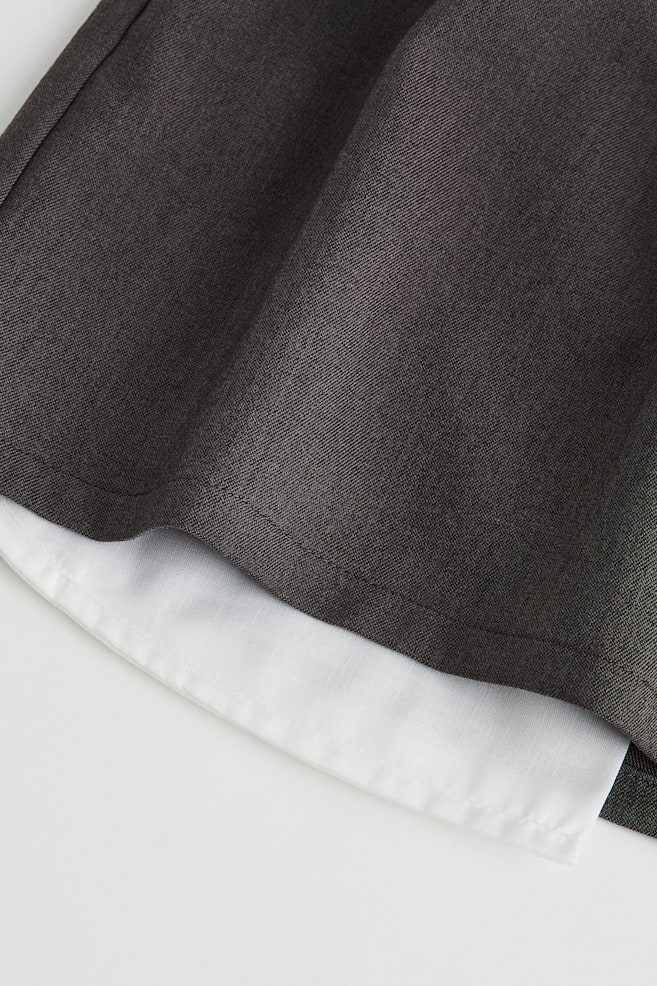 Mini skirt - Dark grey/Beige/Black/Beige - 5