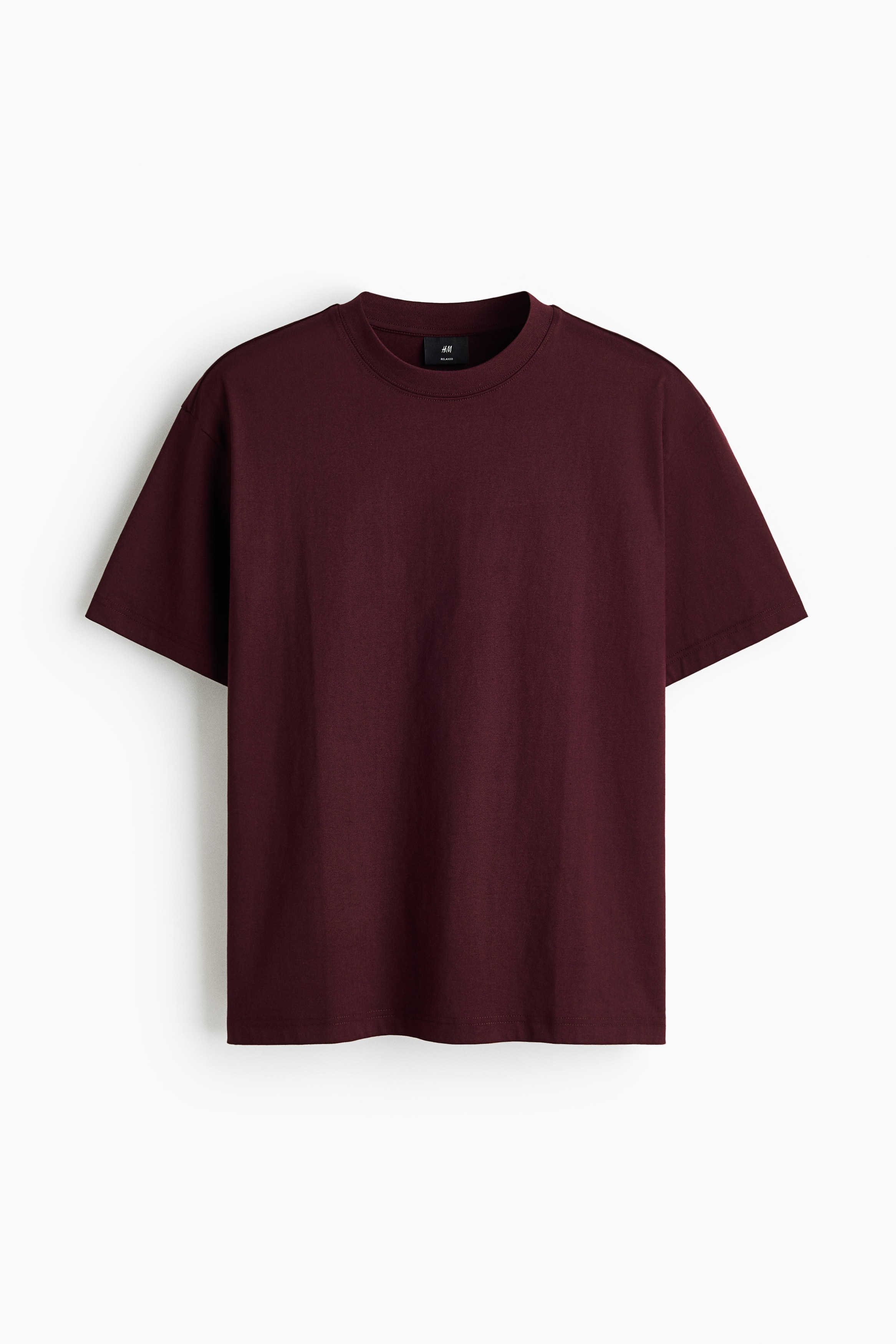 Relaxed Fit T-shirt - Burgundy/White/Light blue/Pink/Dusty blue/Dark grey/Brown/Brown/Blue/Forest green/Dark teal/Beige/Orange/Light blue/Khaki green/Green/Black/Dark plum purple/Teal/Striped/Beige