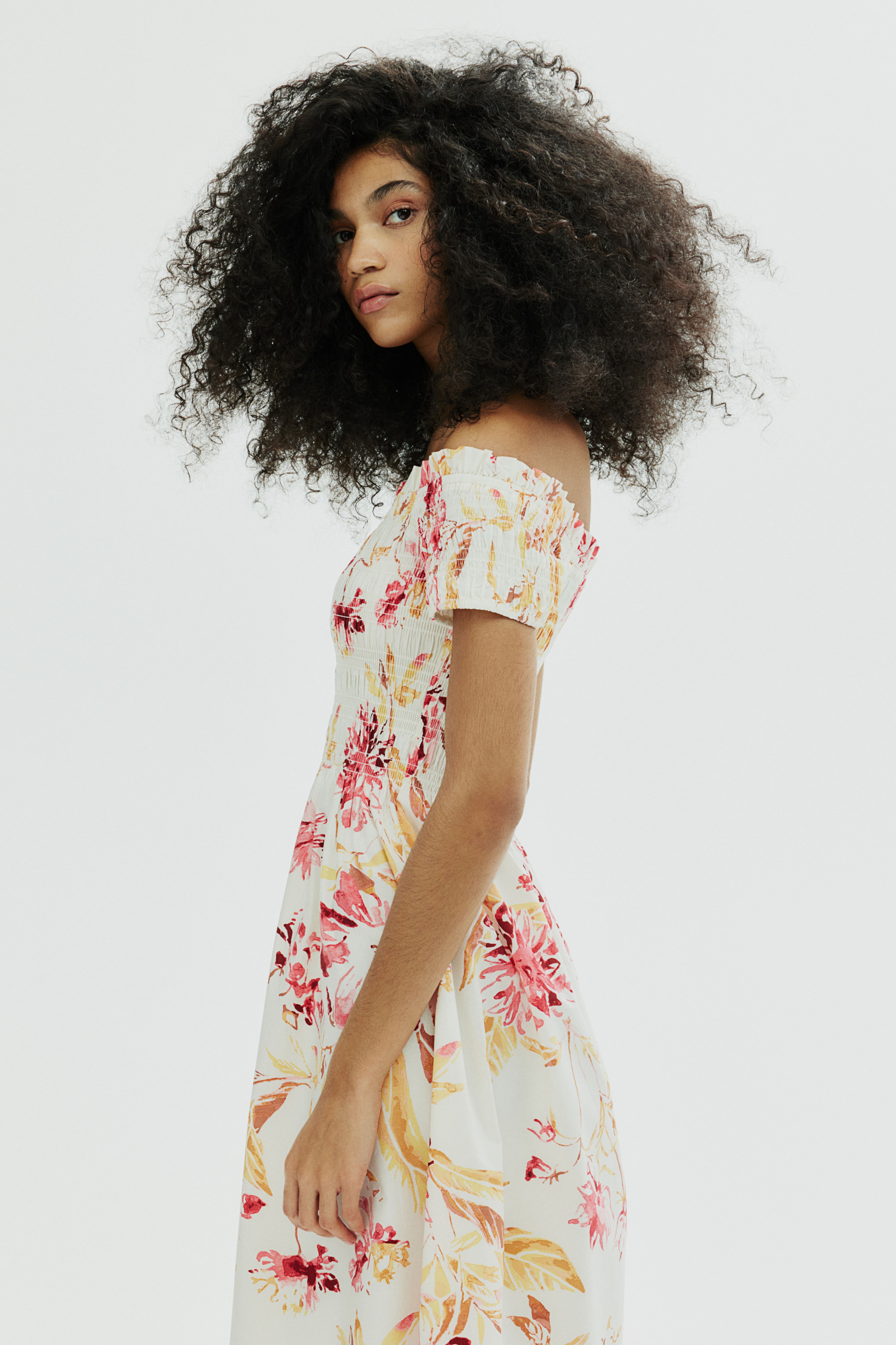 Hm floral dress hotsell