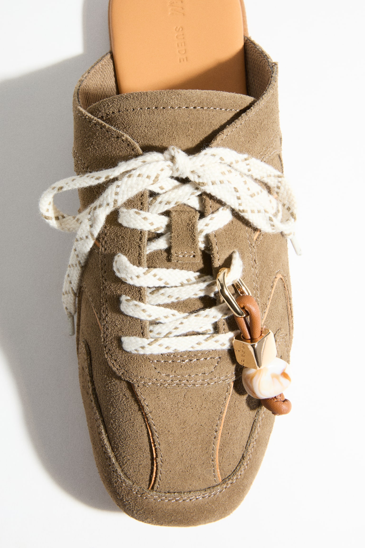 Bijou de chaussures - Doré/marron/Vert clair - 2