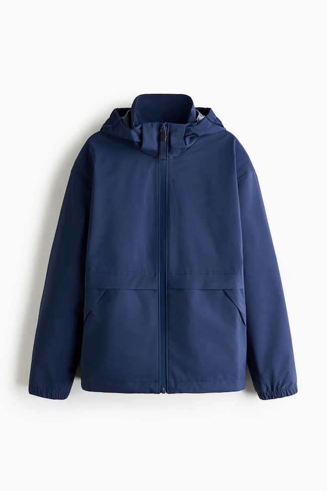 Veste de pluie unisexe StormMove™ - Bleu/Noir/Vert olive - 1