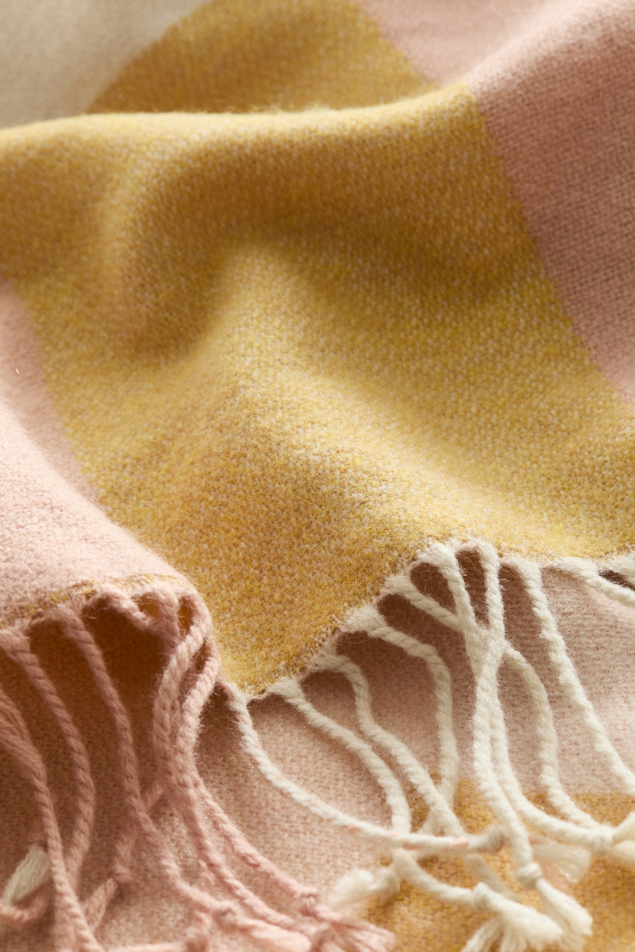 Couverture en tissu jacquard