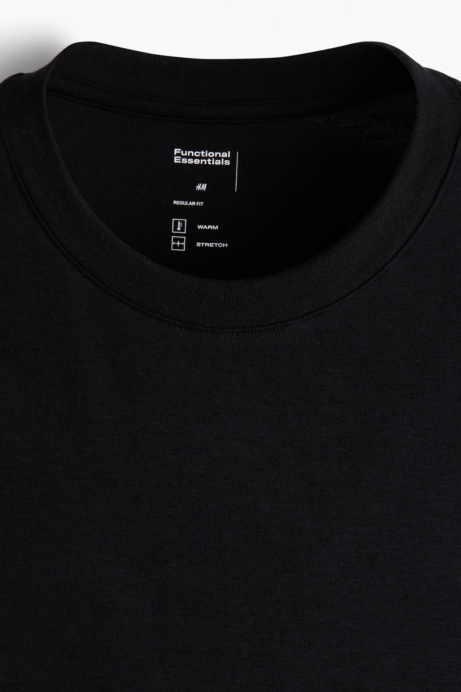 Warming Regular Fit T-shirt - Black/White - 3