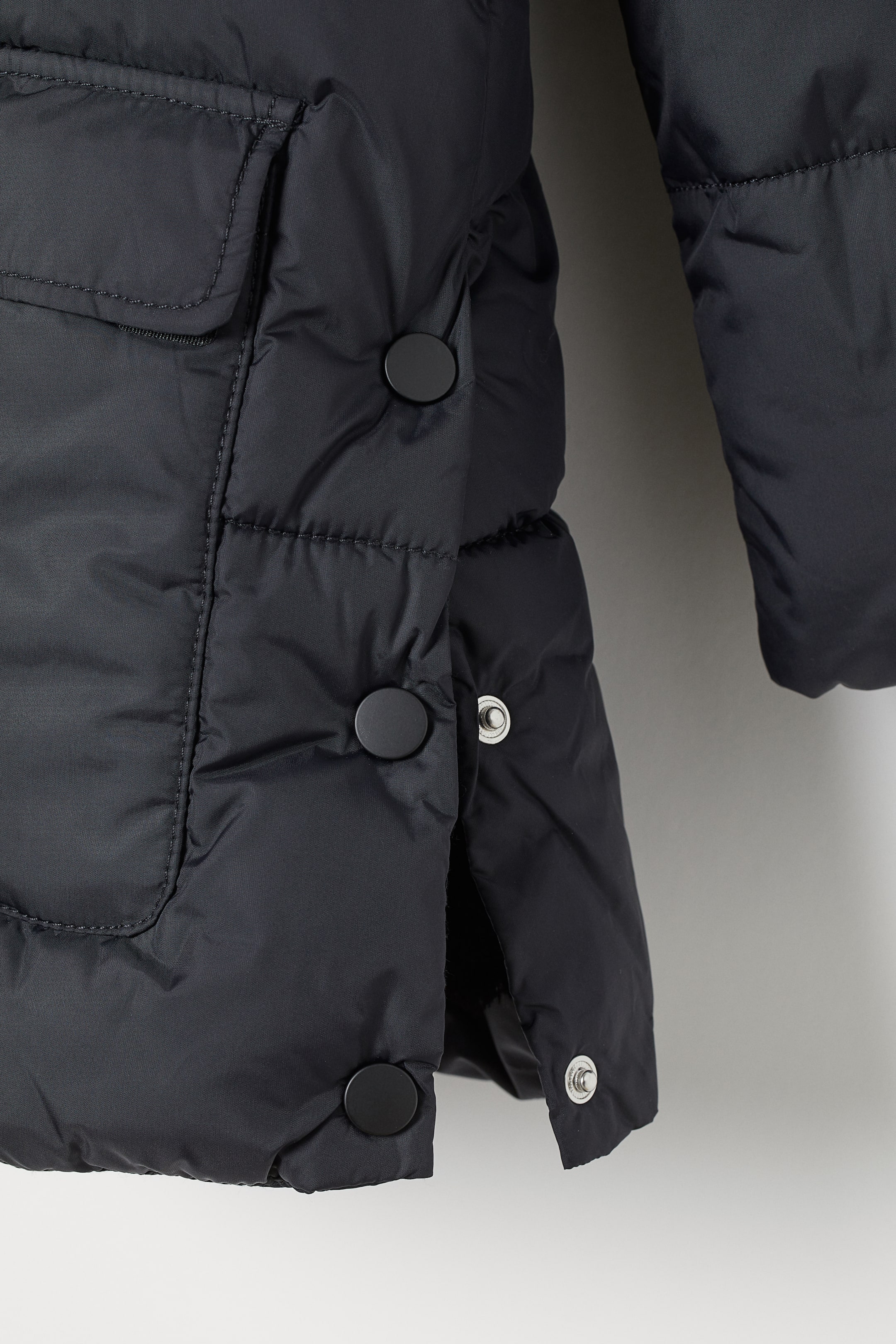 Προβολή μεγαλύτερης εικόνας: Padded jacket - Black - Kids | H&M GR 3