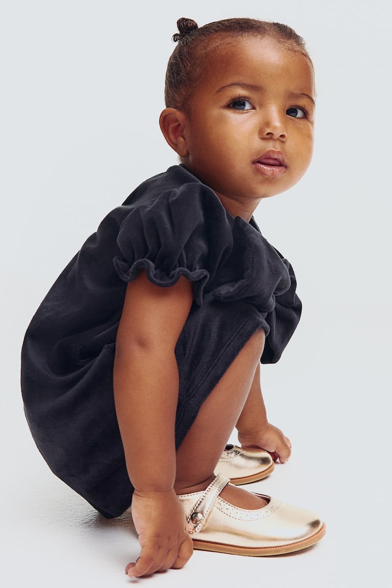 Pantaloni Kickboxing Bambino 130 - Neri, In Poliestere Traspirante Con Inserti Mesh - Foto 2