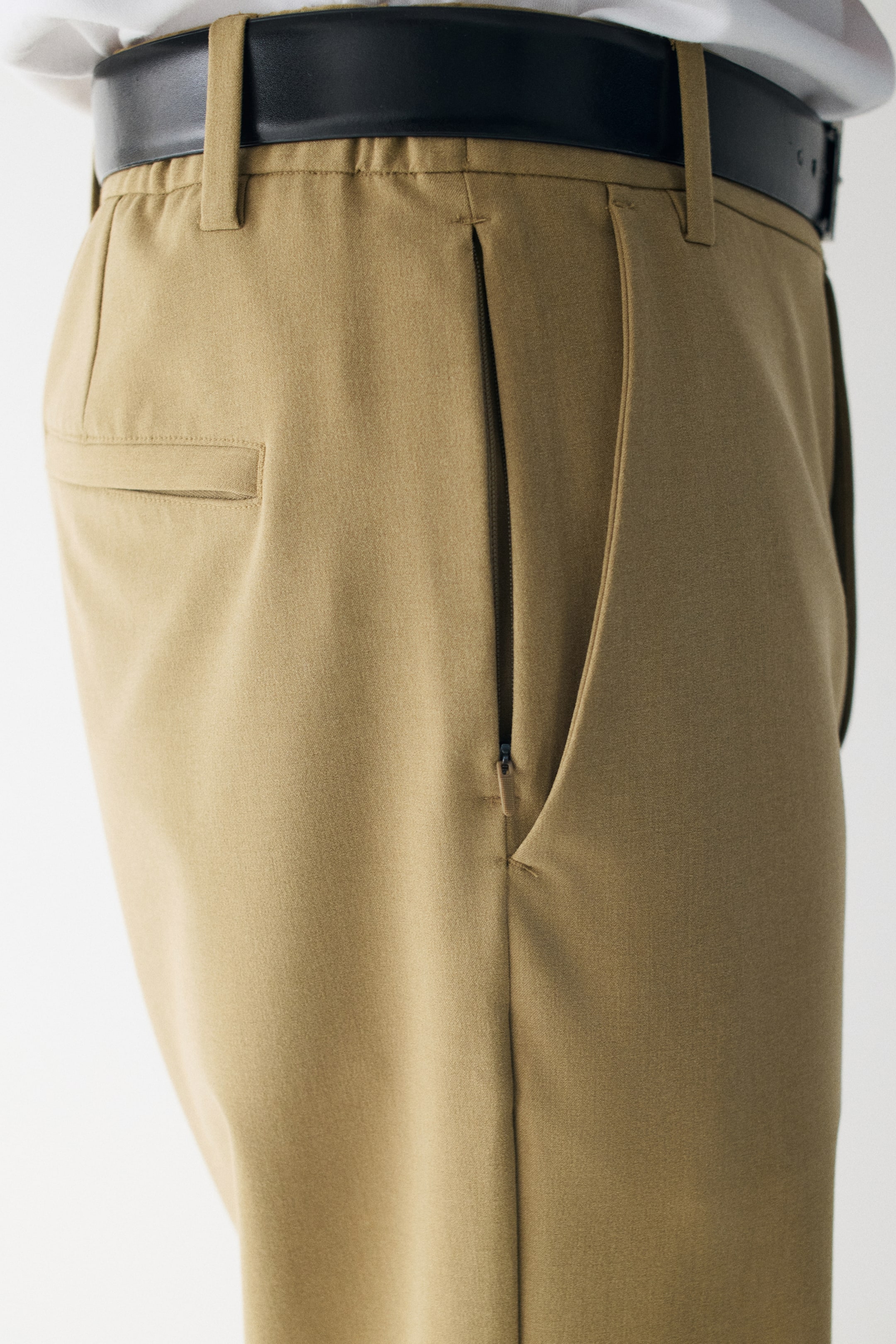 Мужские брюки H&M Four-Way Stretch Wide-Cut Pull-On Pants — фото 8