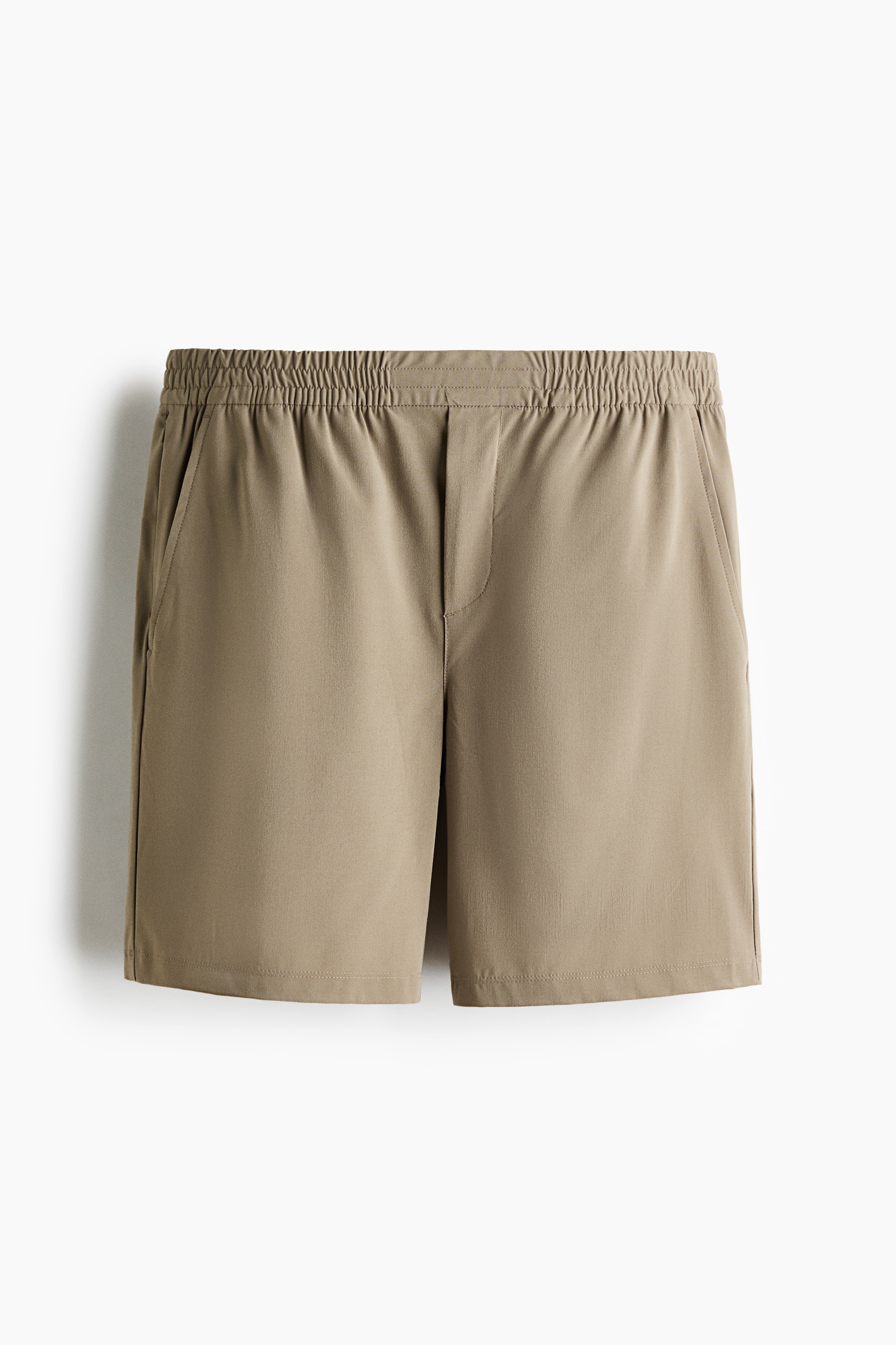 Four-way Stretch Regular Fit Shorts - Khaki green/Navy blue/Black