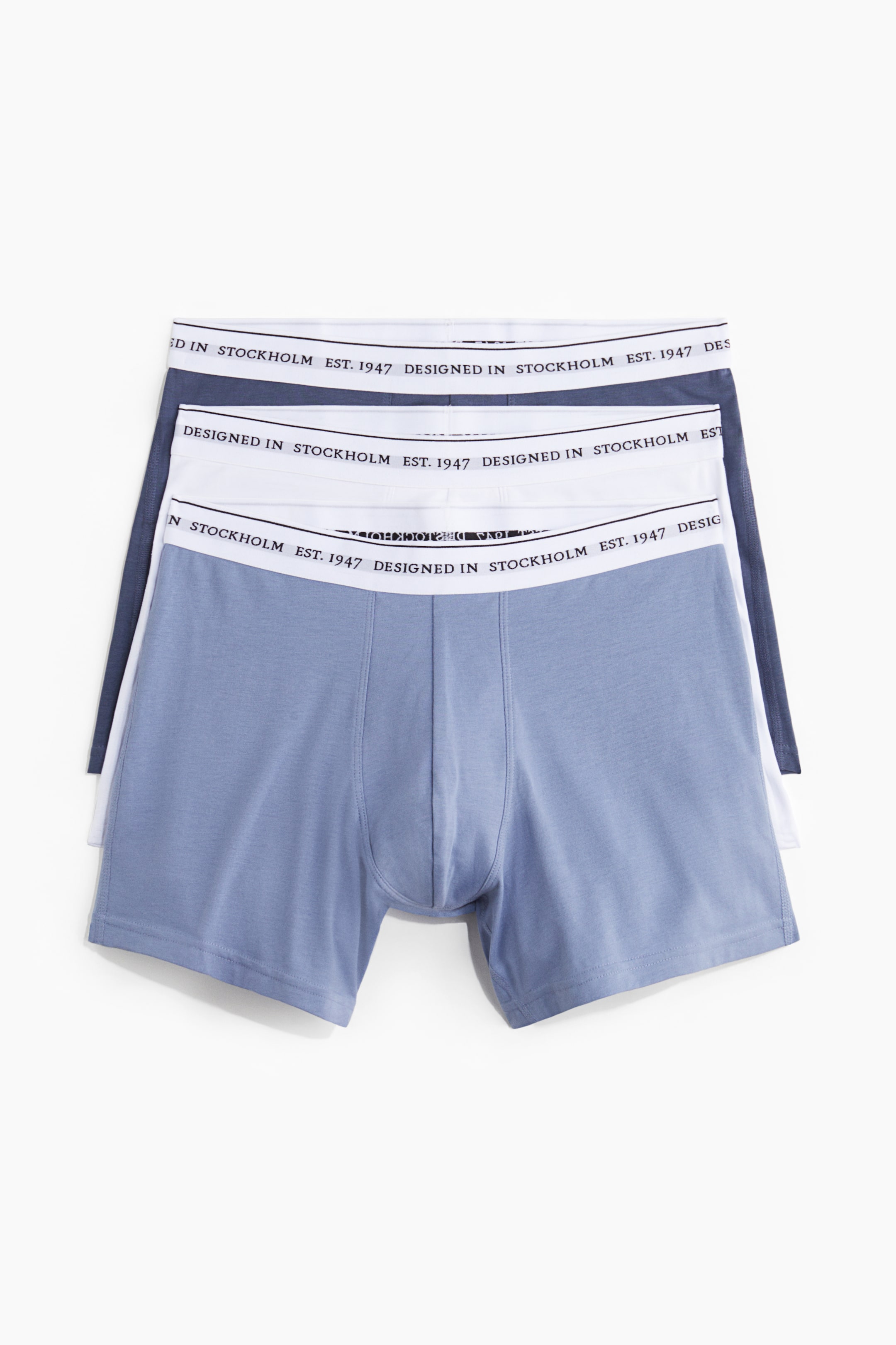 3-pack COOLMAX® Mid-Length Boxer Briefs