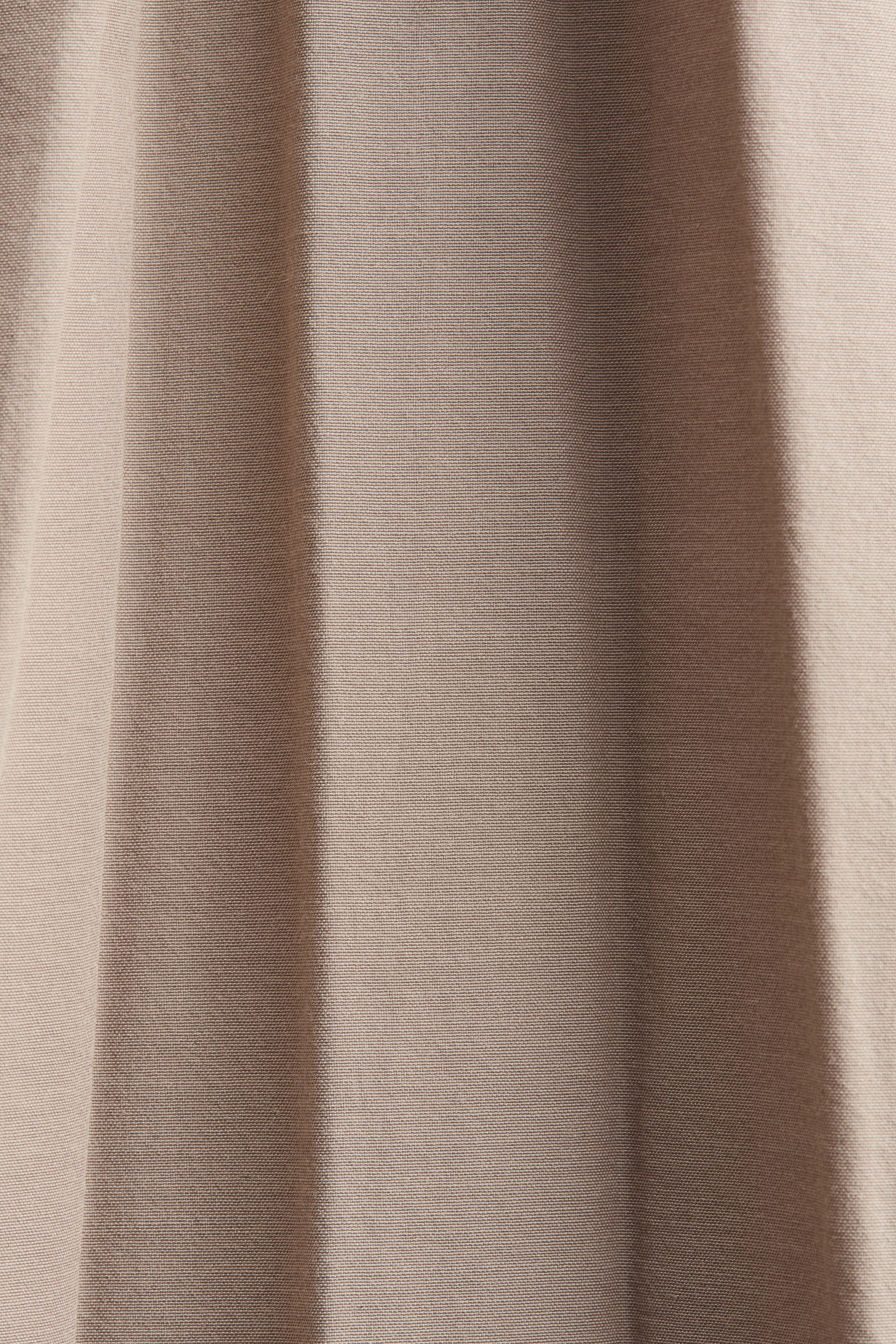 Plissé midi skirt