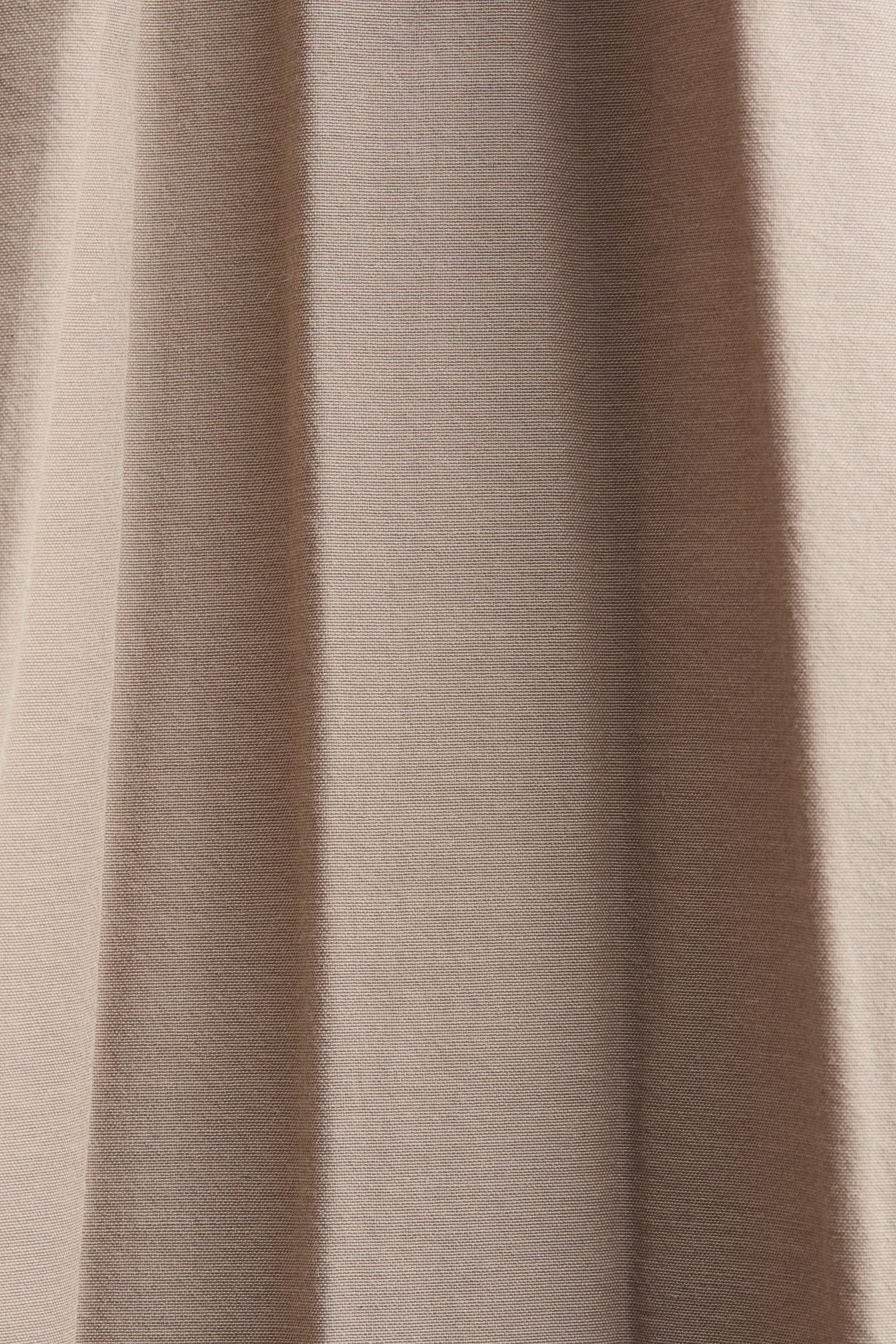 Plissé midi skirt - Beige - 4