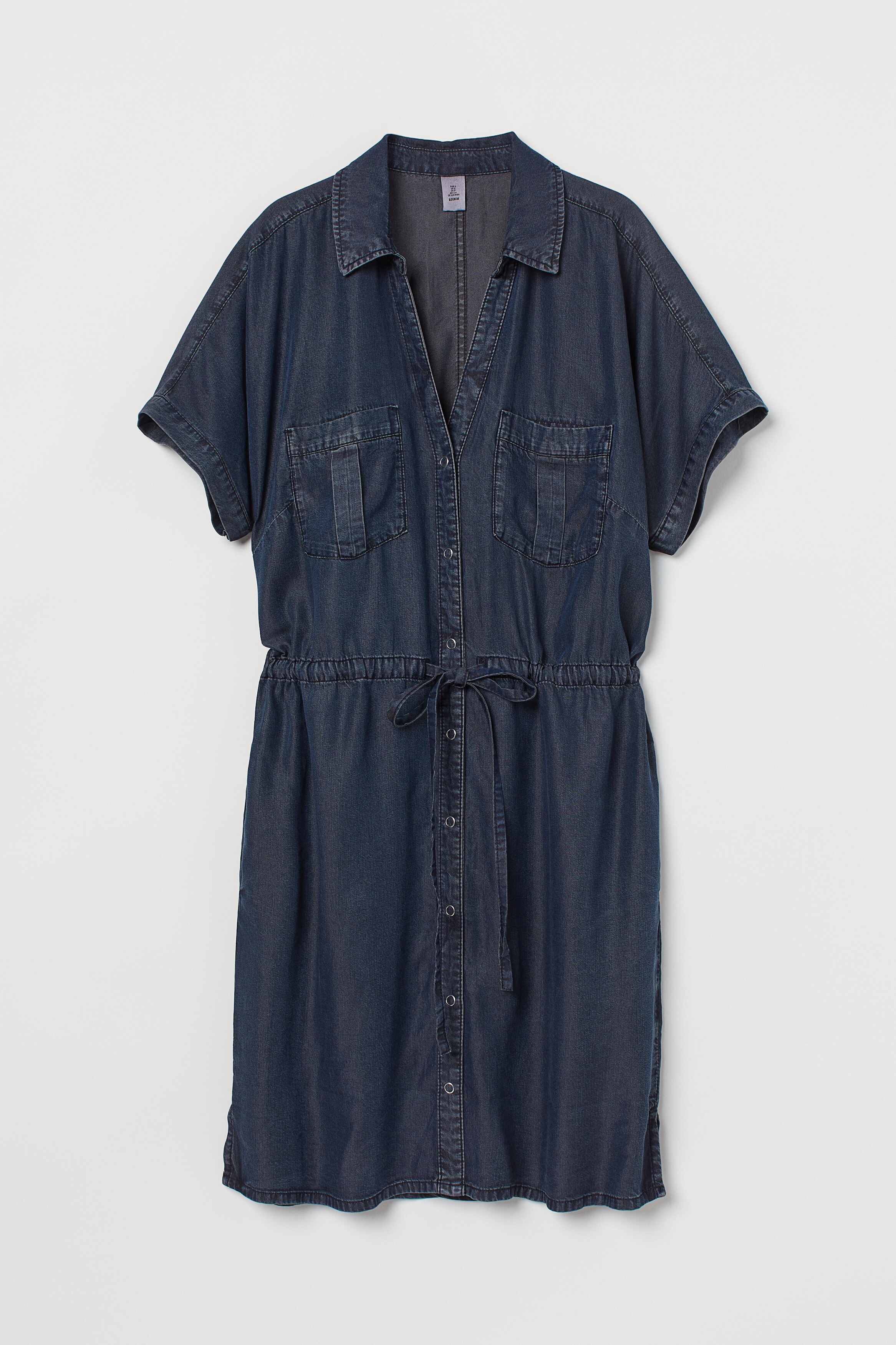 Lyocell shirt dress