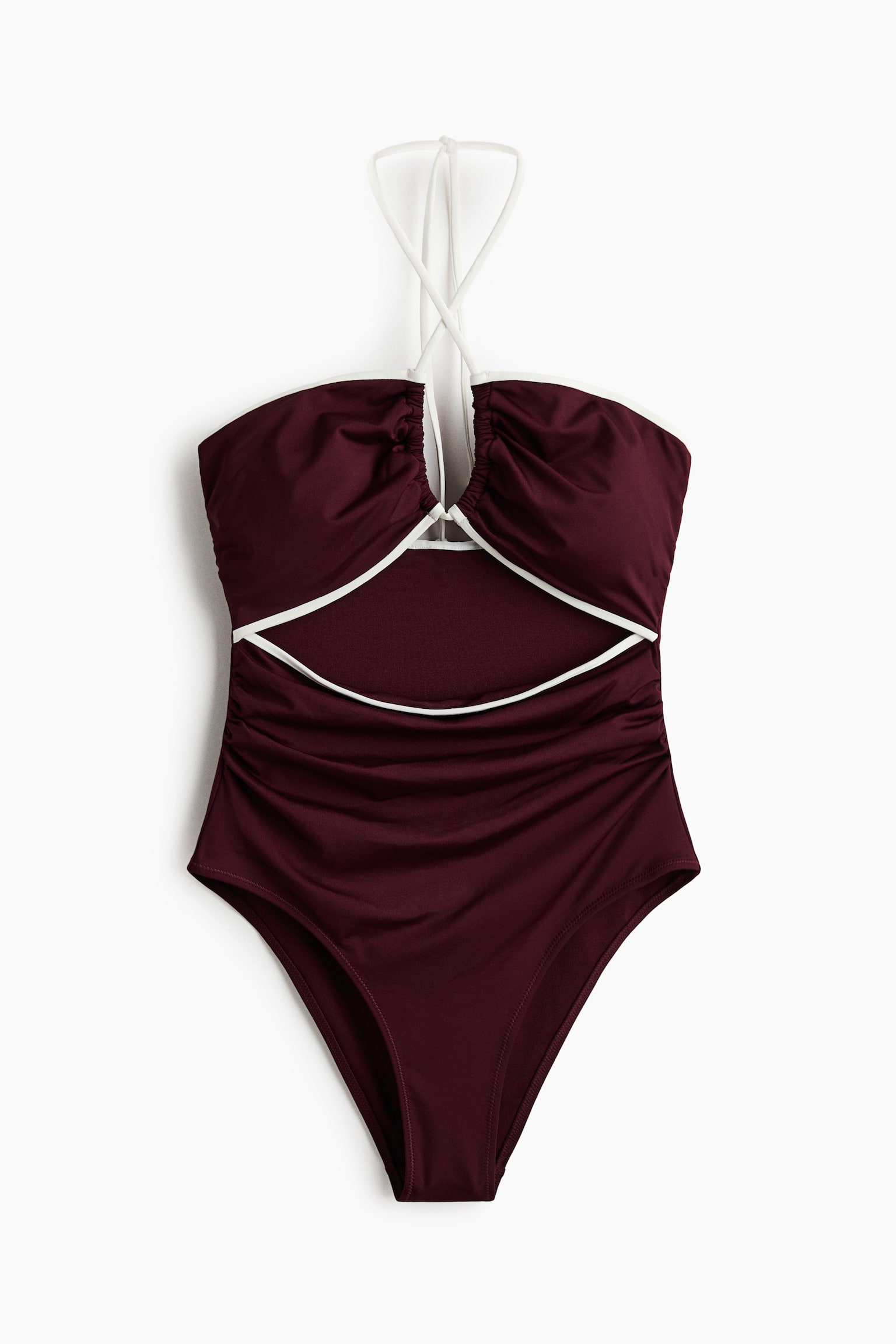 Costum de baie decupat și căptușit - 2