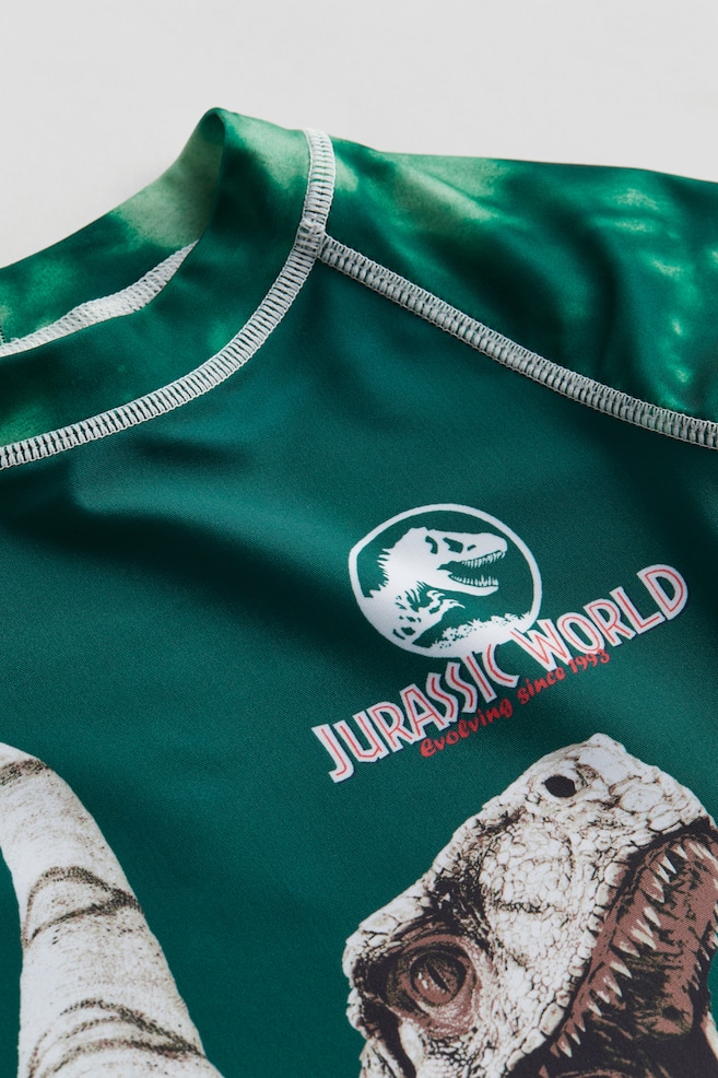T-shirt de bain UPF 50 - Vert/Jurassic World - 2