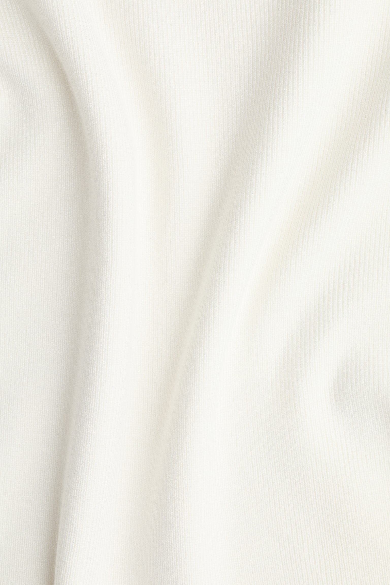 Женская футболка H&M Fine-Knit Viscose-Blend, цвет: Кремовый — фото 4
