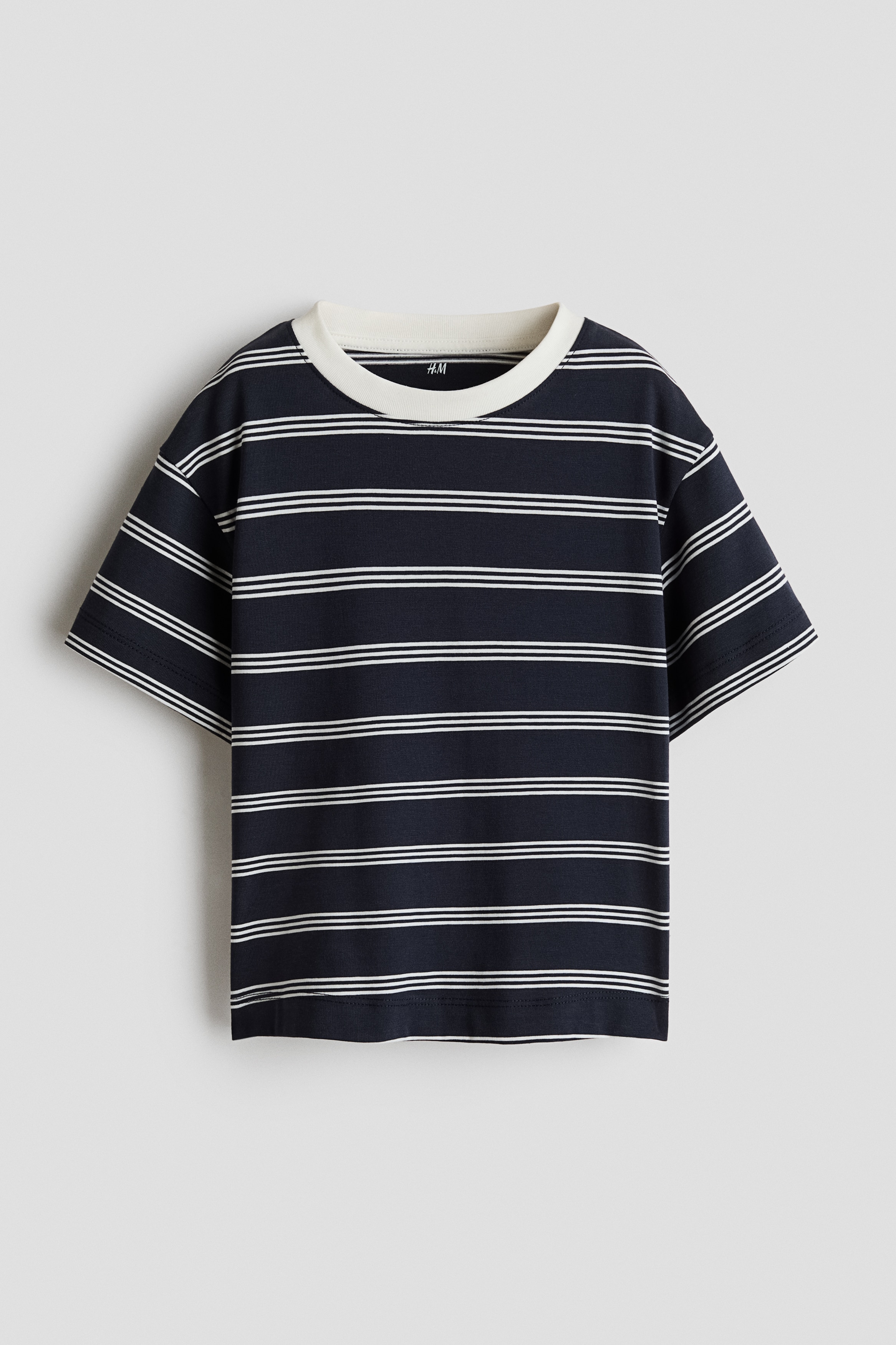 COOLMAX® T-shirt - Navy blue/Striped/Dark red/Striped/Dusty turquoise/Striped/Dark green/White