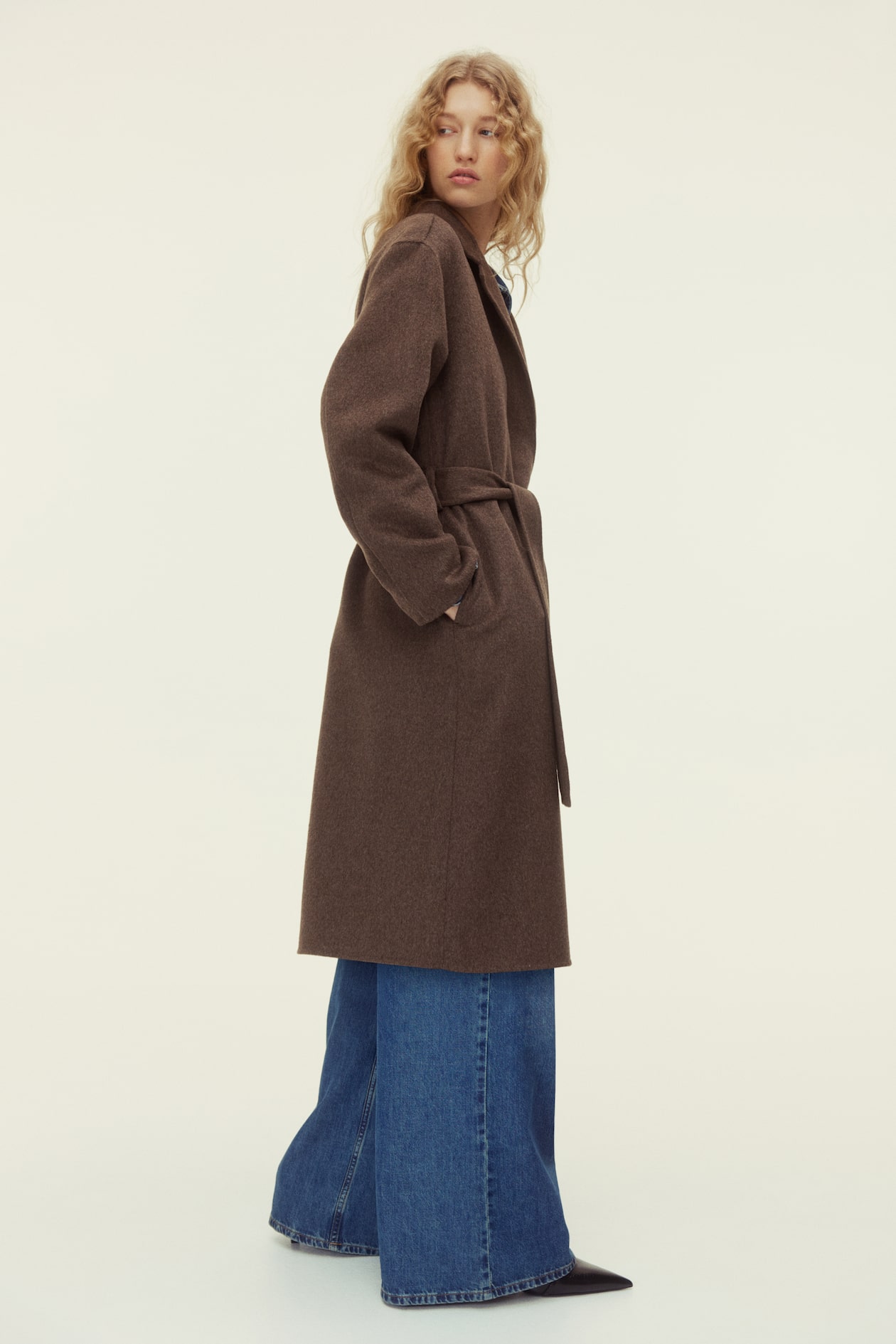Handmade Wool-Blend Coat - image 5