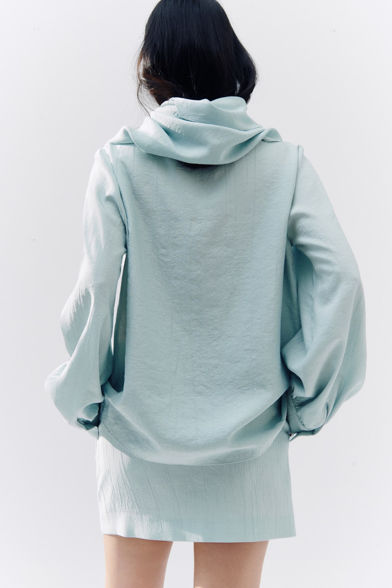 Scarf-Detail Shirt - image 5