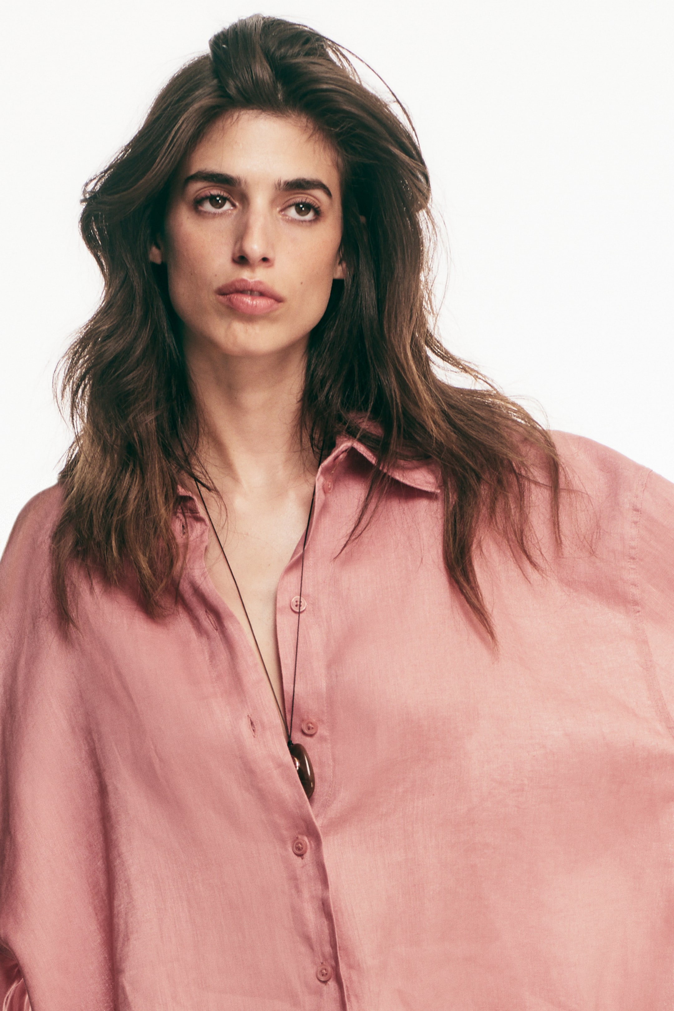 Oversized Linen Shirt