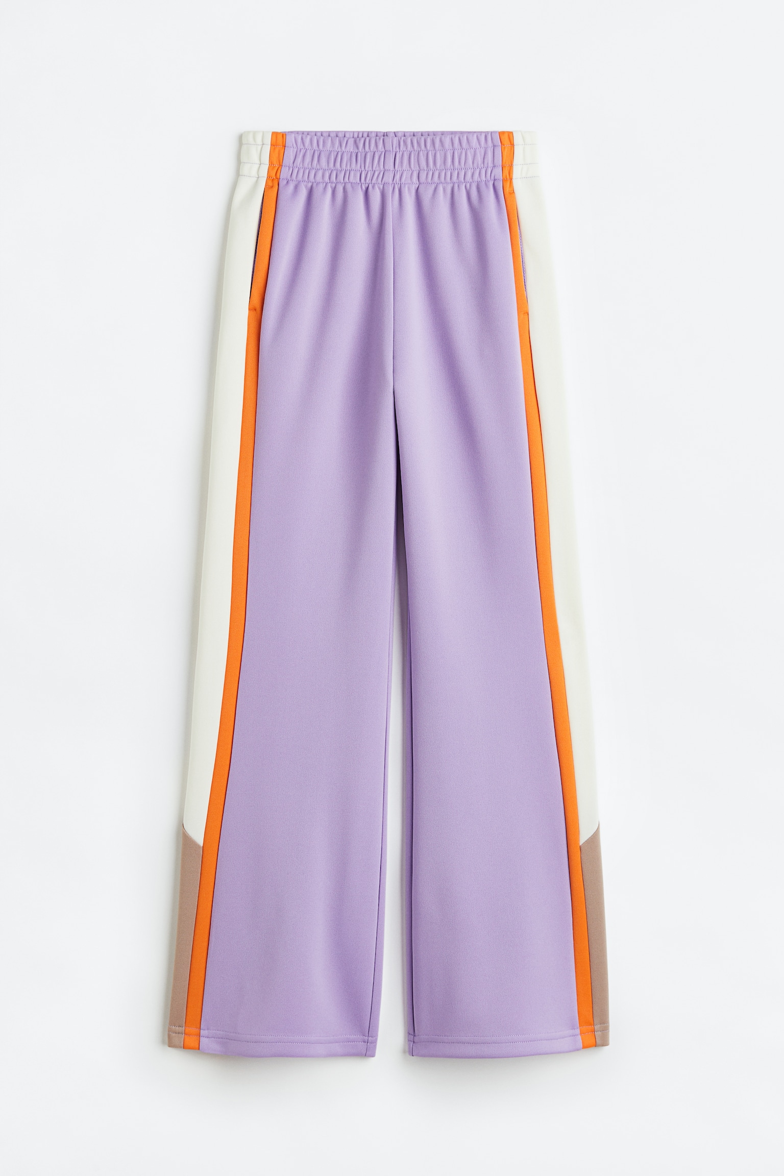 Calças de desporto largas em DryMove™ - Lilás claro