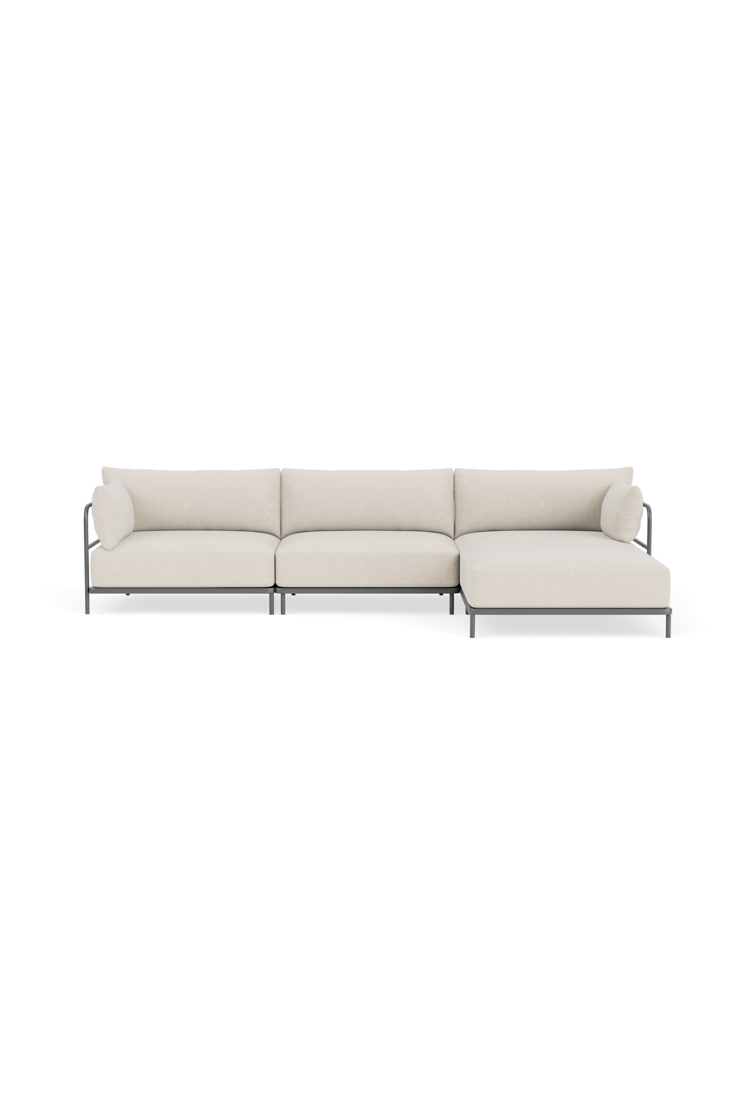 Vincent Gartensofa 4-sitzer Chaise Rechts