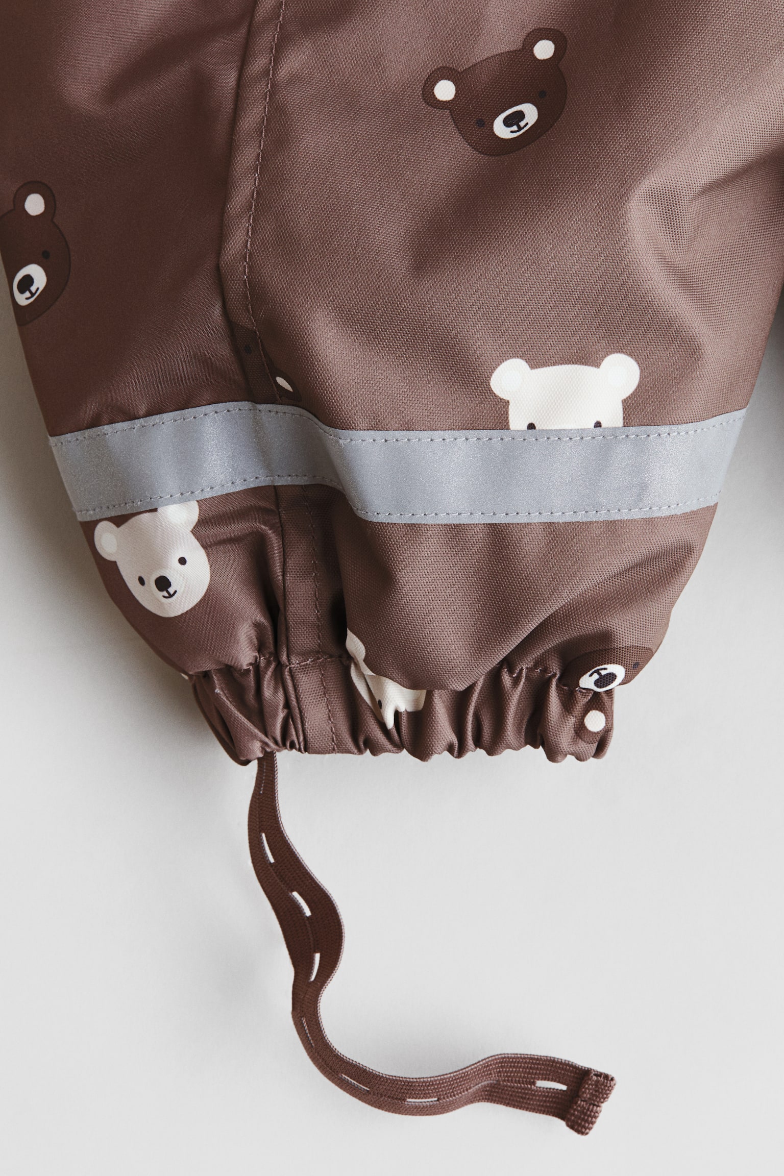 Детский комбинезон H&M Water-Repellent Snowsuit, цвет: Коричневый — фото 7