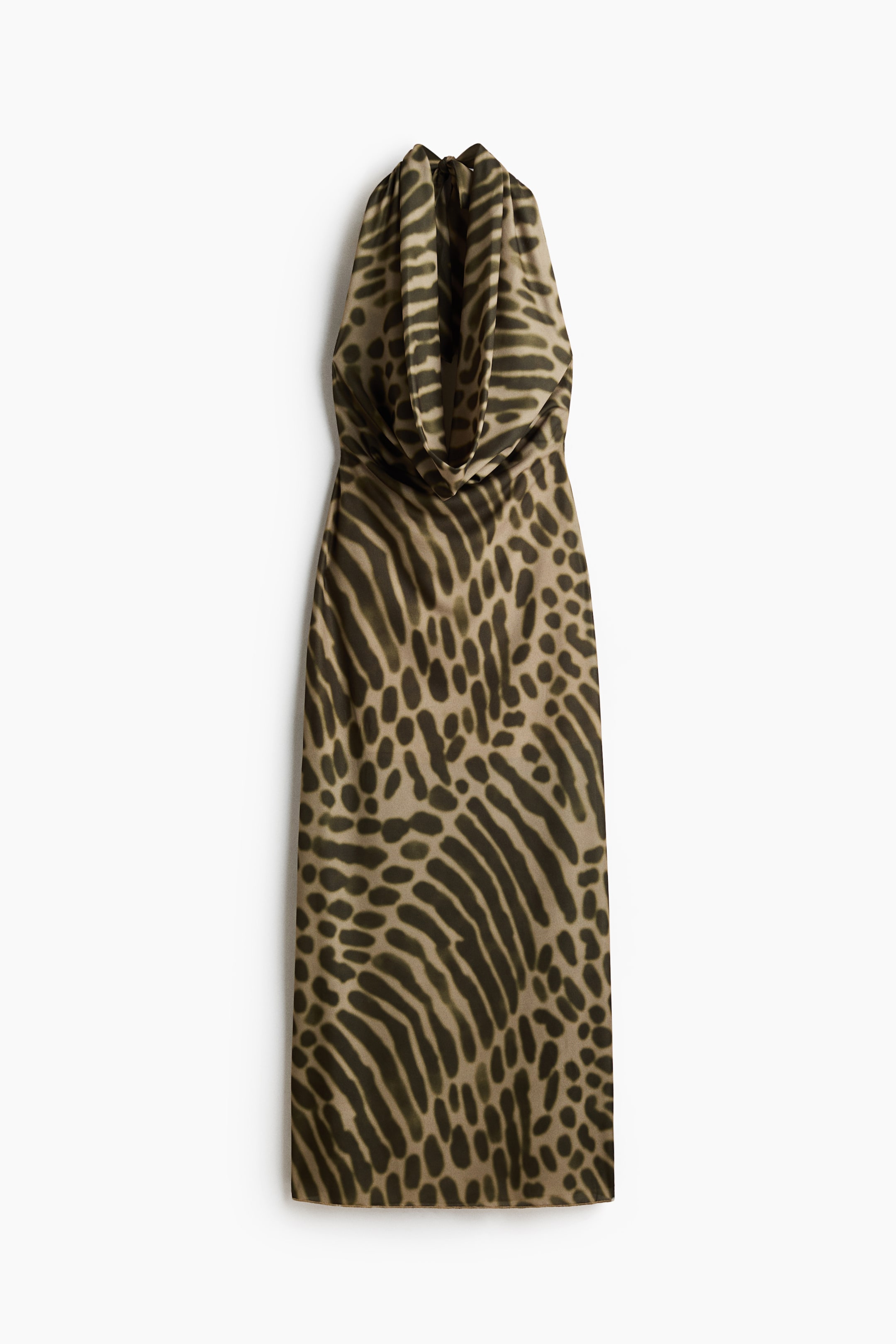 Robe maxi à encolure bénitier