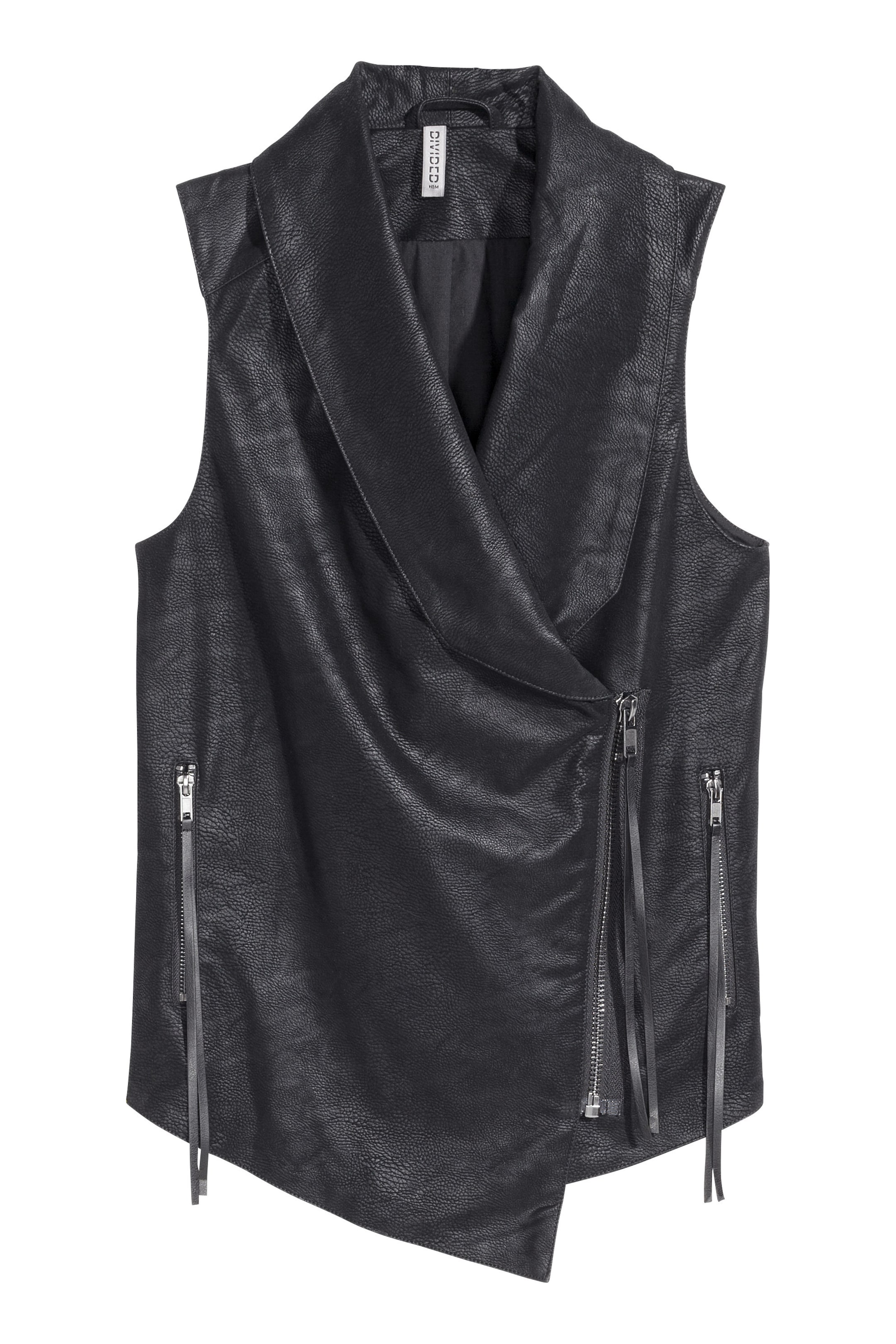 Visualizza immagine più grande: Gilet stile biker - Nero - DONNA | H&M IT 1