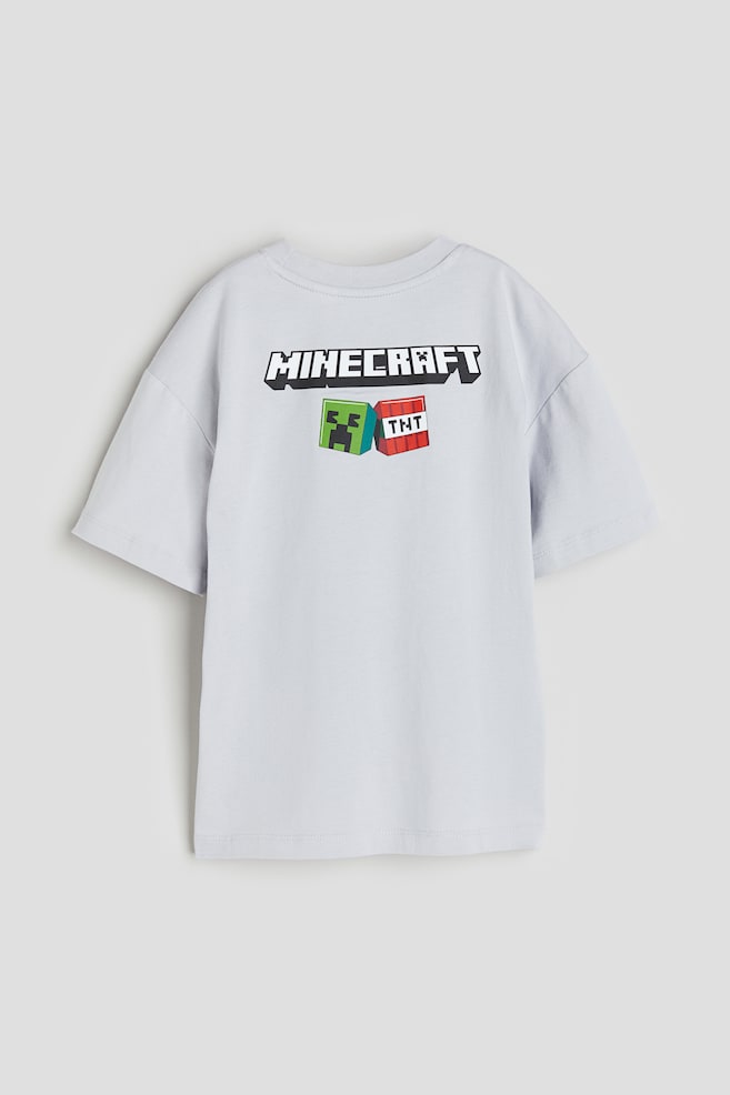 Printed T-shirt - Light grey/Minecraft/Natural white/Jurassic World/Black/Stranger Things/White/Paw Patrol/dc/dc/dc/dc/dc/dc/dc/dc/dc/dc/dc/dc/dc/dc - 3