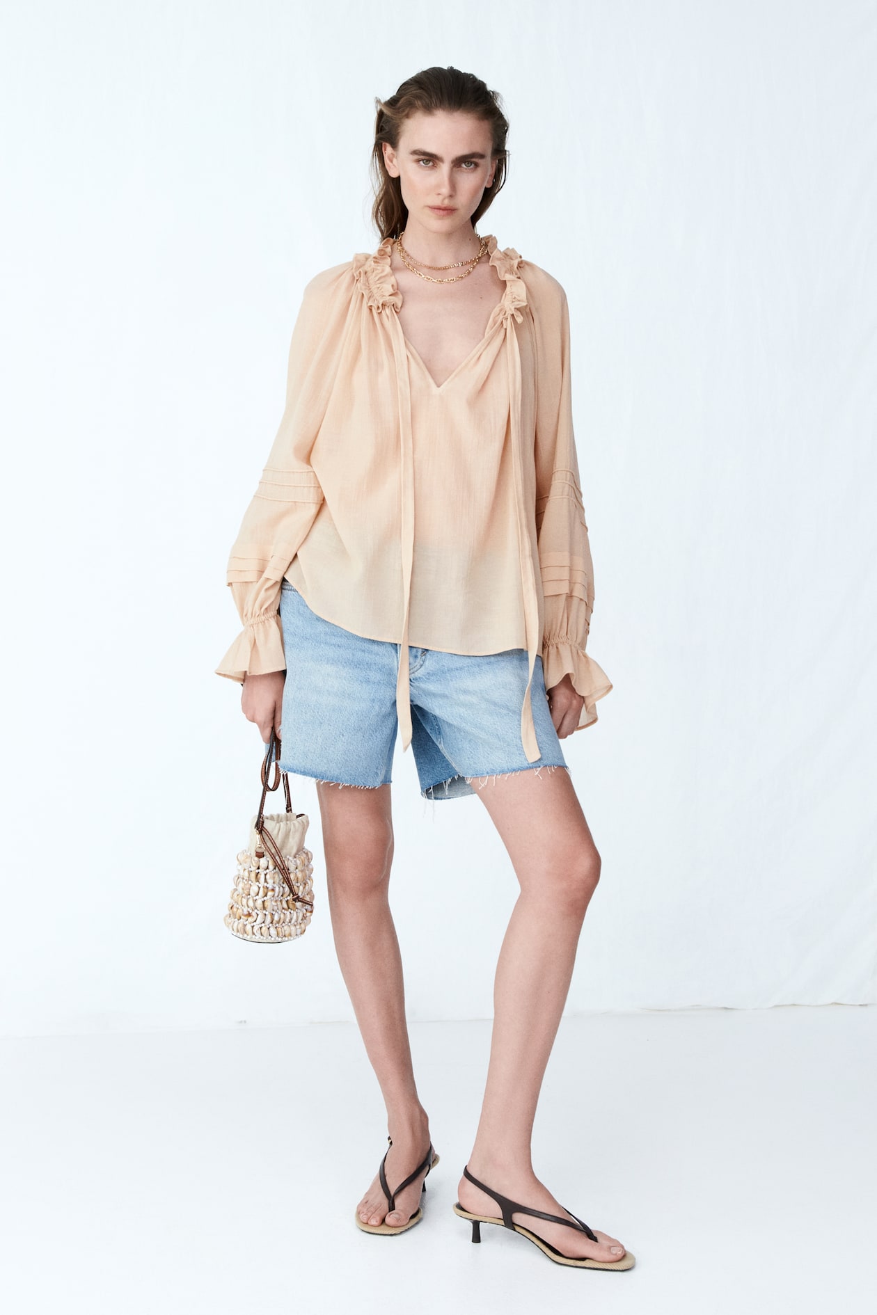 Ruffle-Collar Blouse - image 4