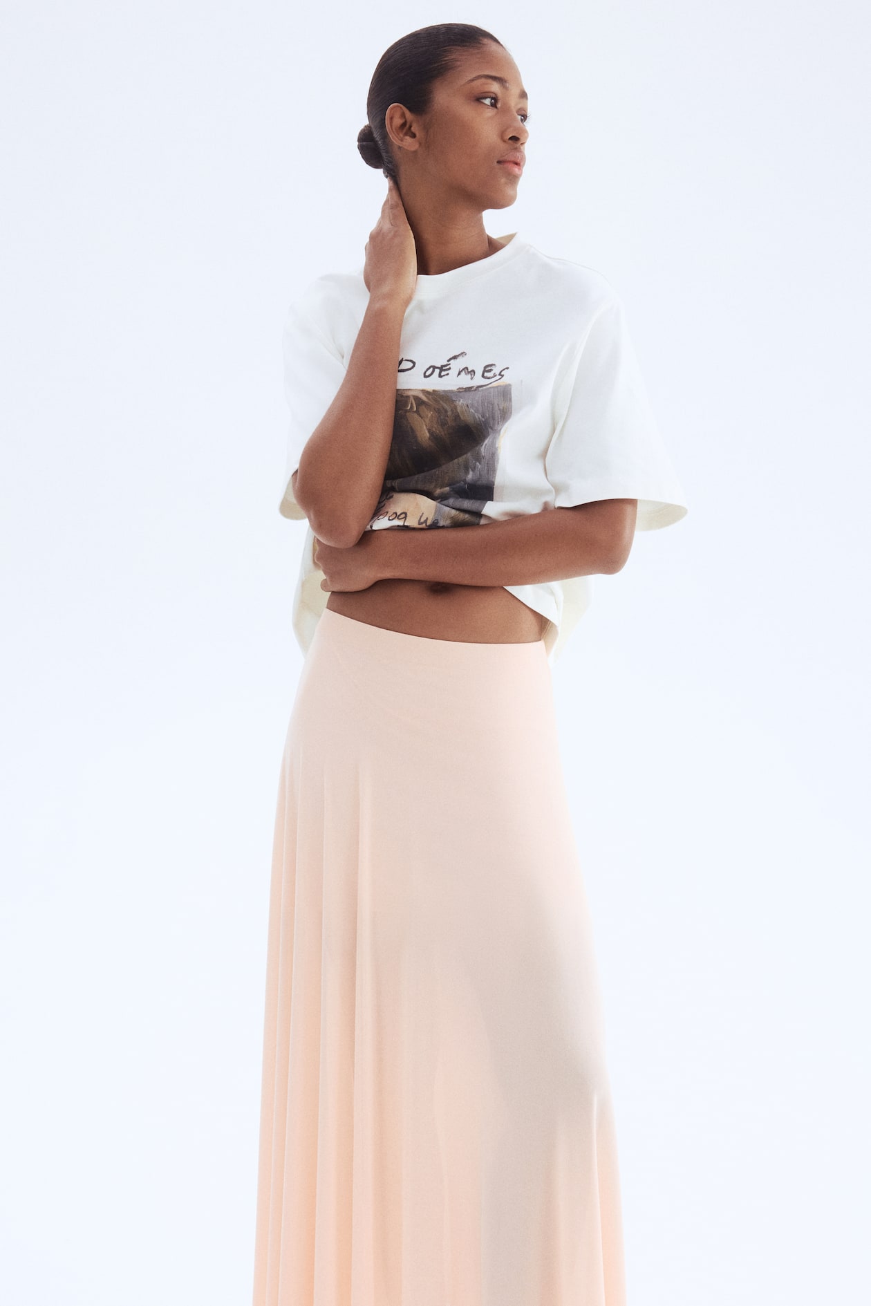 A-Line Jersey Skirt - image 2