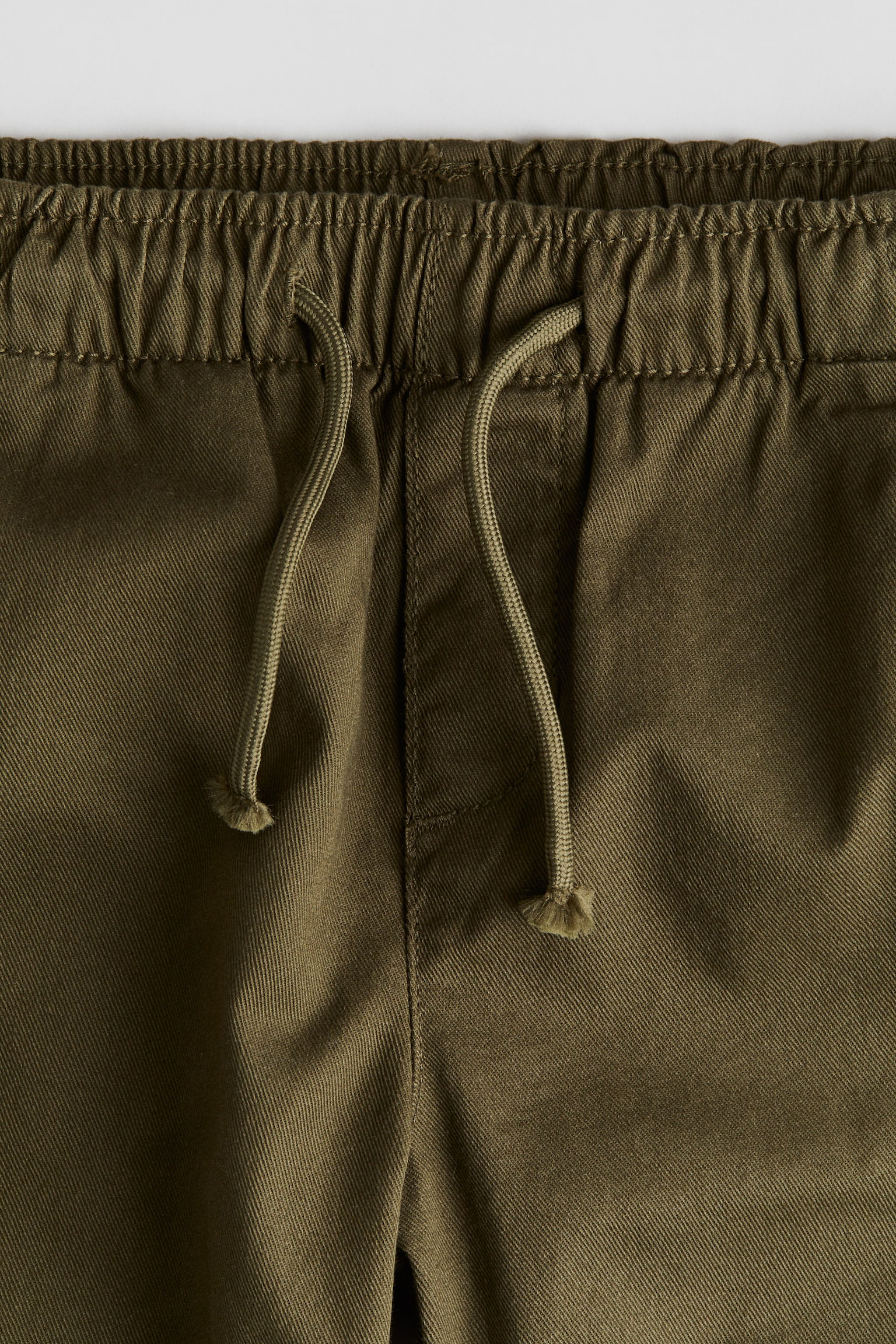 Twill joggers - Dark khaki green/Dark blue/Black/Beige/Denim blue/Dark grey - 5