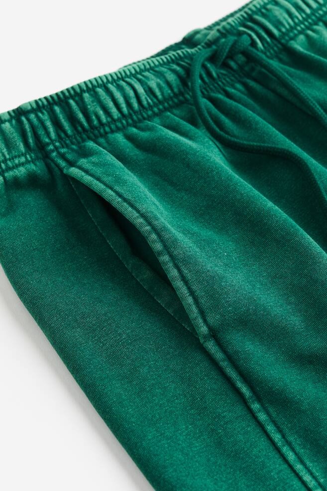 Washed-look joggers - Green/Black - 3