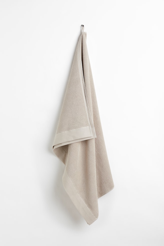 Cotton terry bath sheet - Light beige/White/Grey/Black/dc/dc/dc - 1