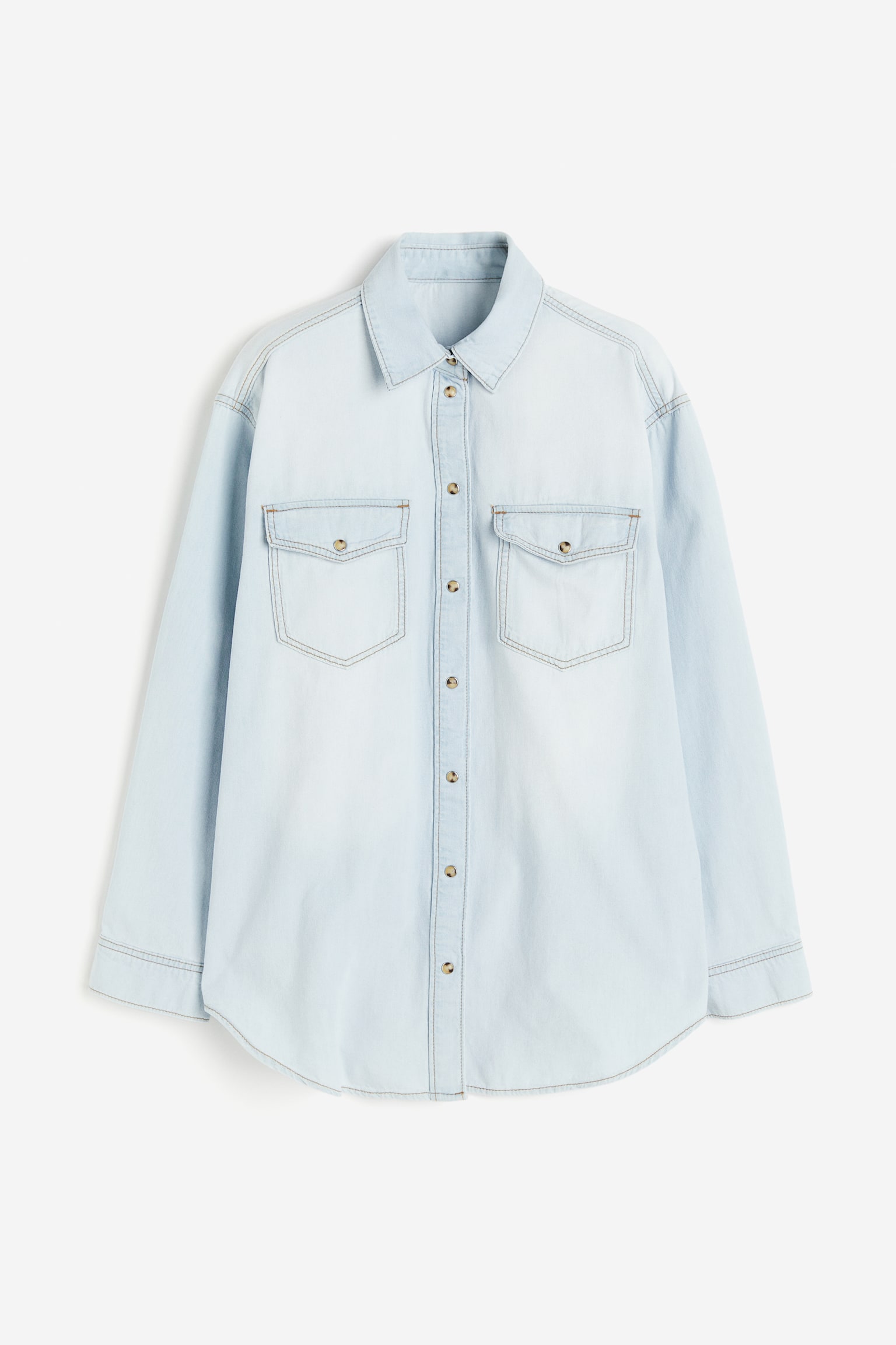 Chemise en denim - Bleu denim pâle/Bleu denim clair - 2