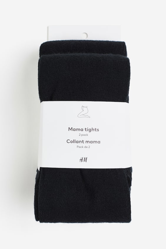 Женские свитеры H&M MAMA 2-pack Fine-knit Tights