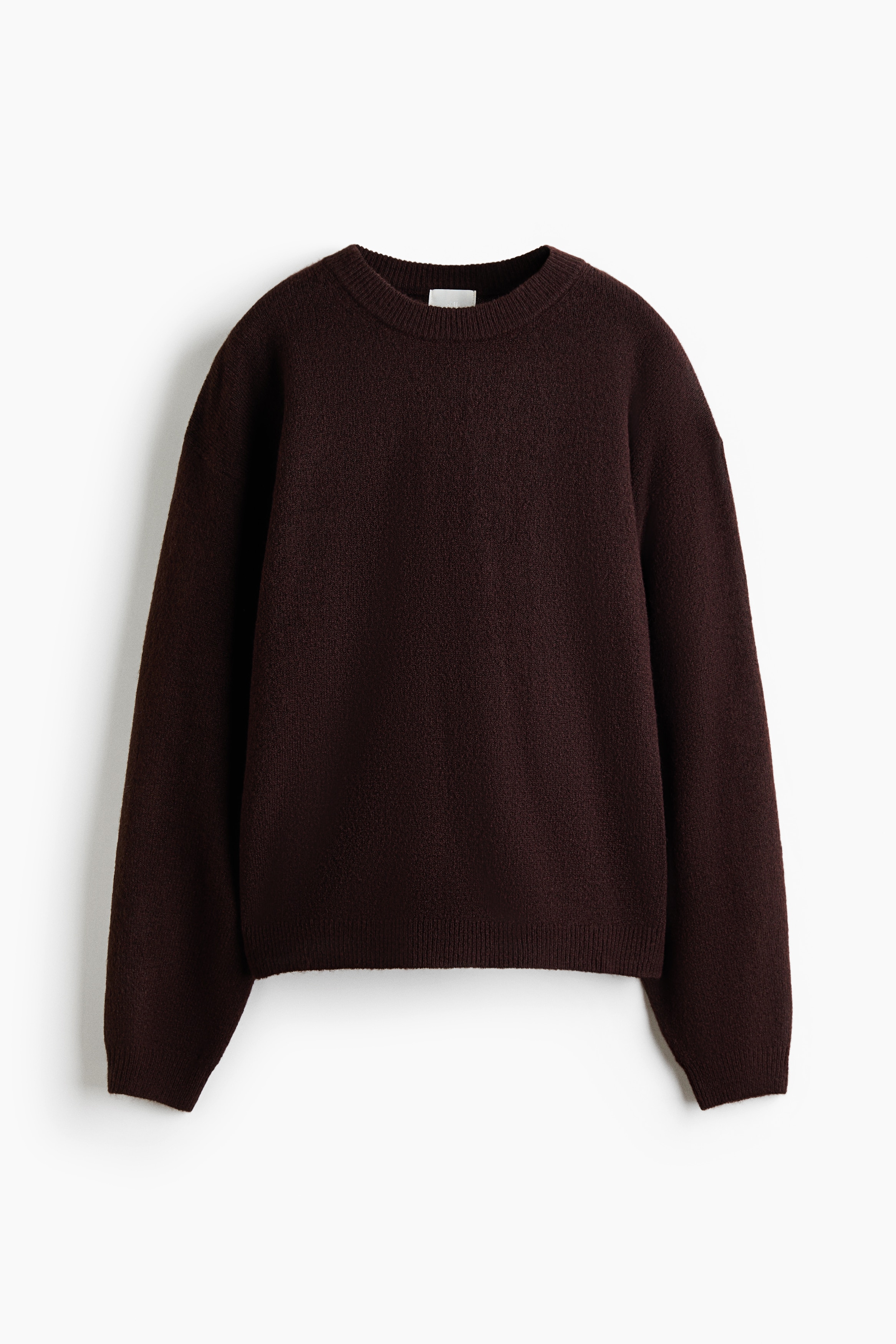Jersey de punto - Marrón oscuro/Azul empolvado jaspeado/Beige claro jaspeado/Verde salvia/Gris oscuro/Crema/Rosa claro/Topo oscuro/Topo claro jaspeado/Beige claro jaspeado