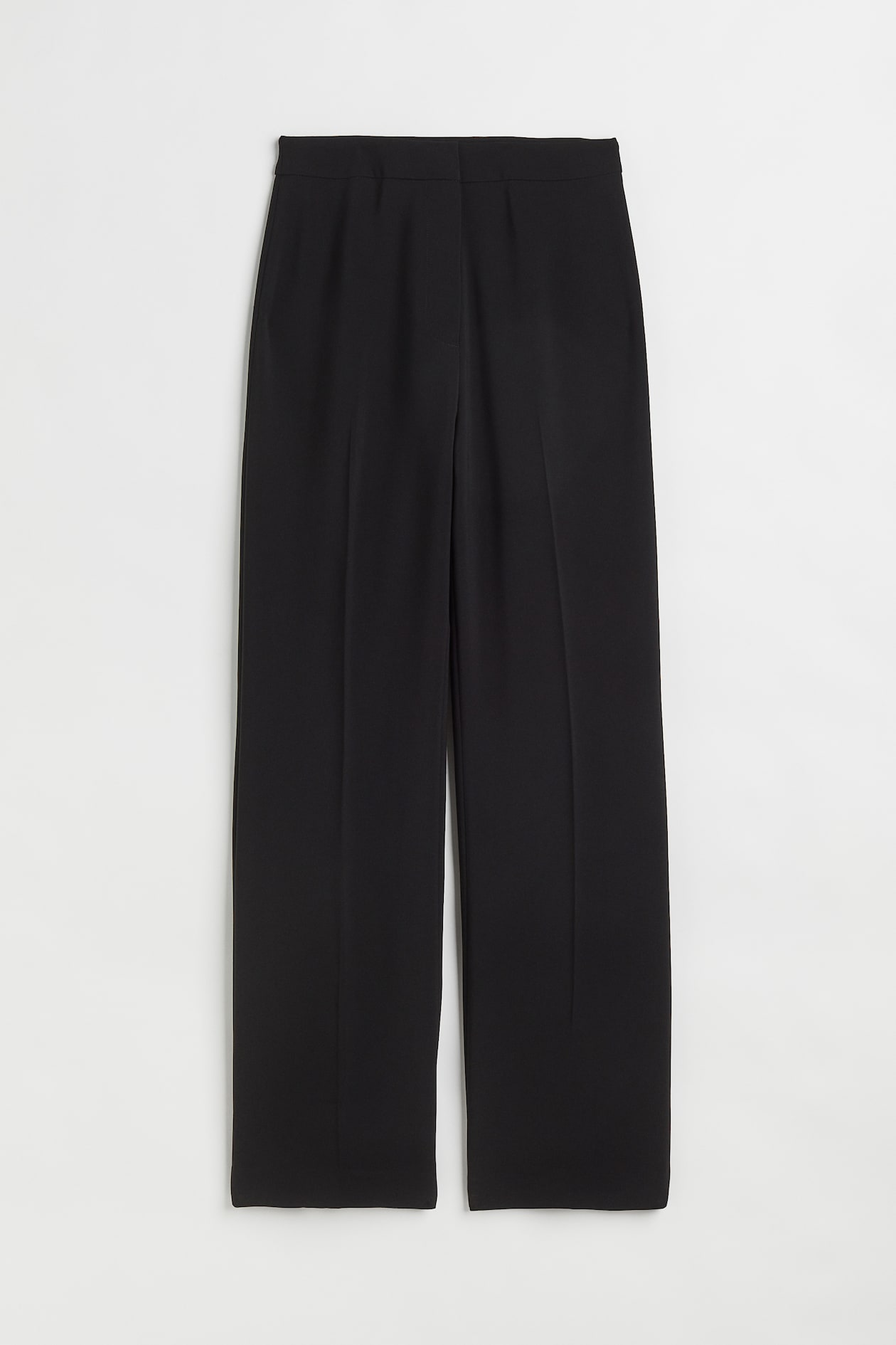 Wide-leg Pants - Black - Ladies | H&M CA