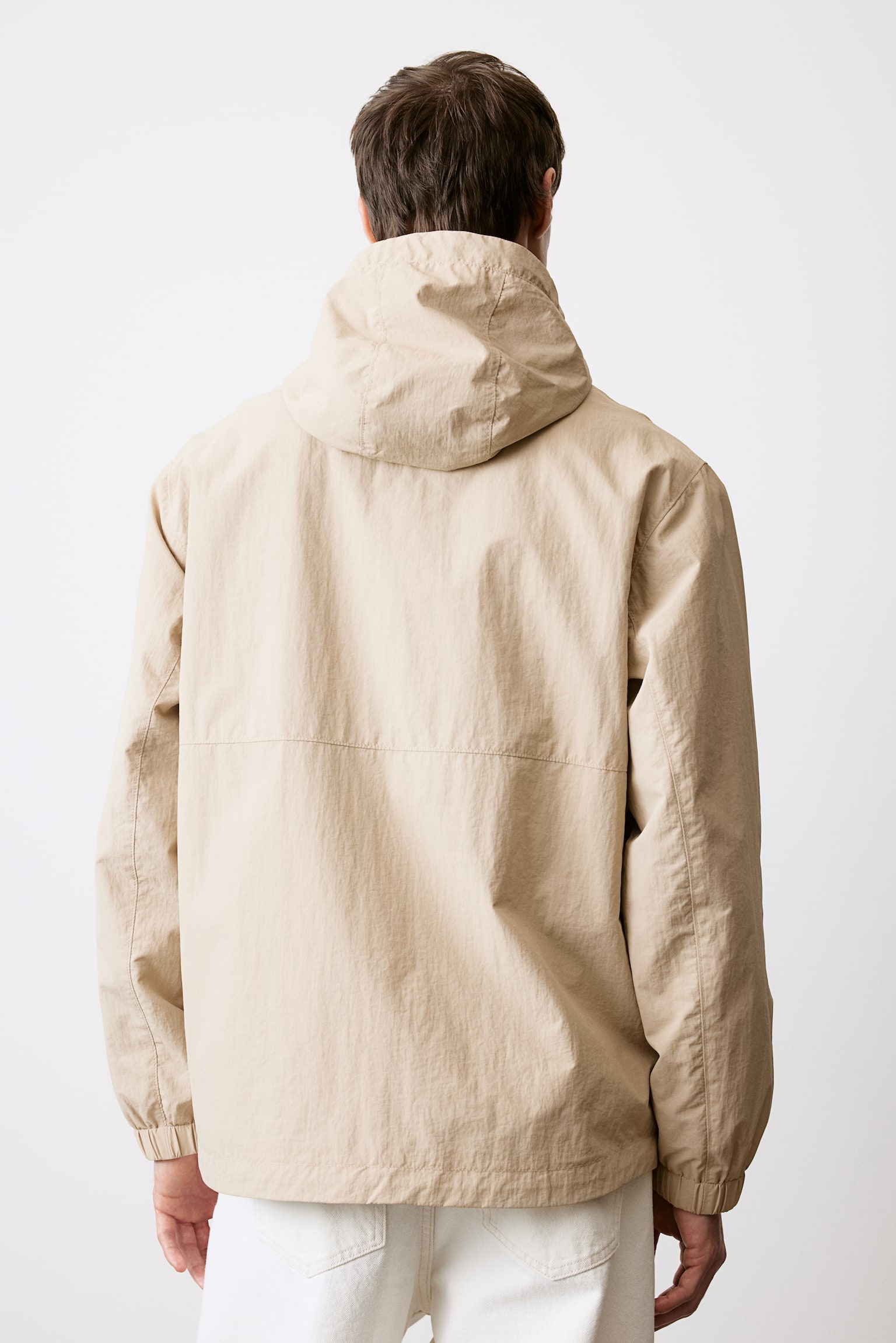 Regular Fit Windbreaker - Light beige/Black/Grey/Orange - 5