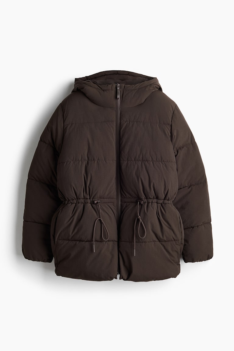 Puffer Jacket Winter Mantel H&m Brown Puffer Mantel H&m
