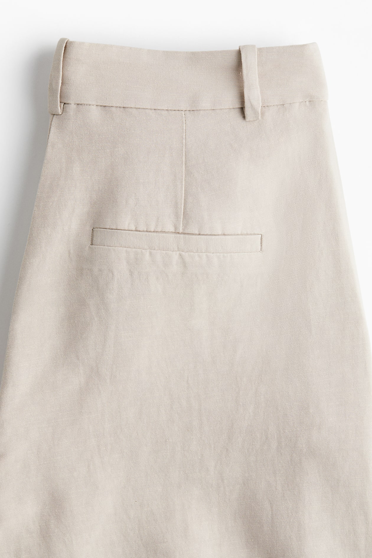 Wide-Leg Linen-Blend Pants - image 4