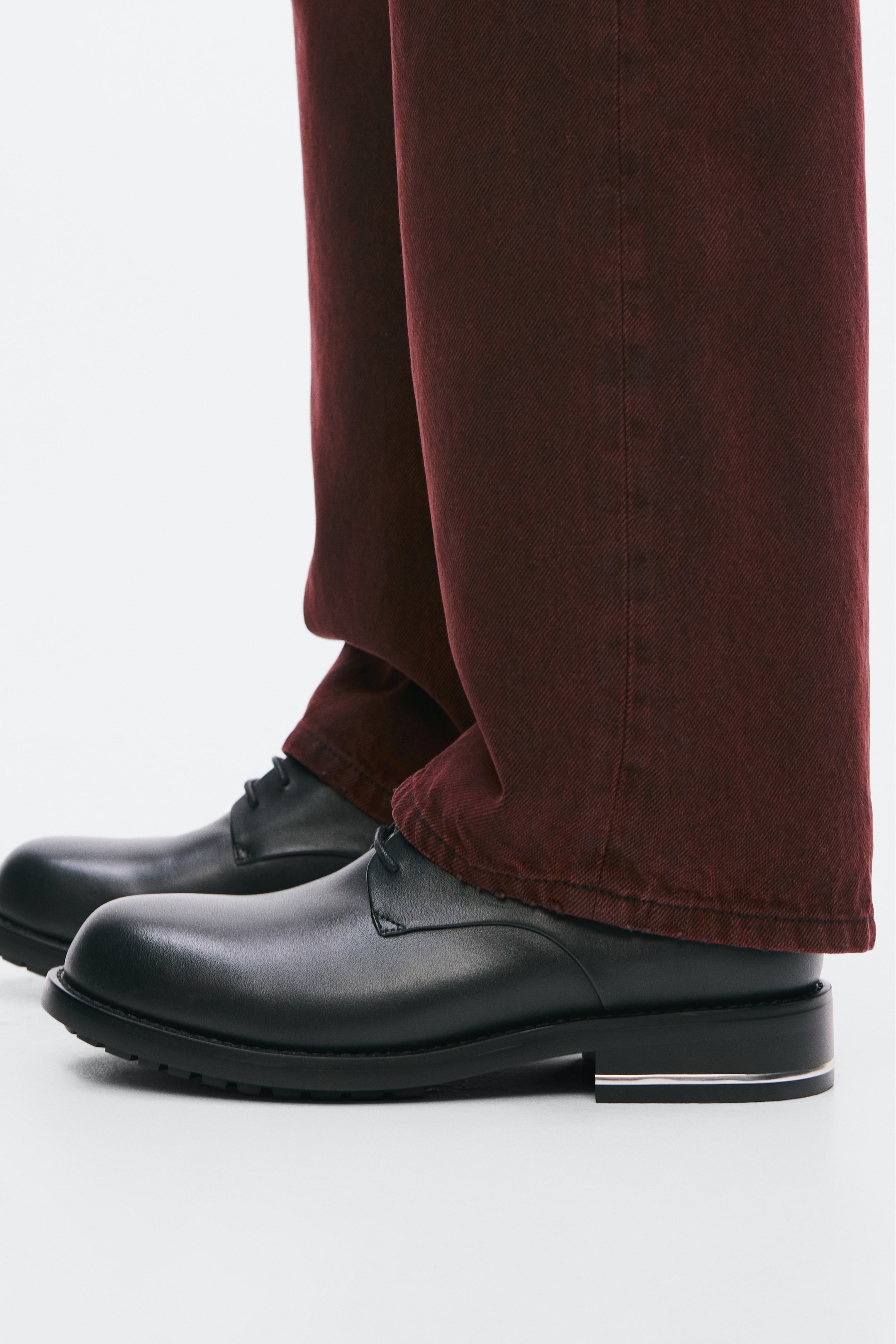 Chaussures Derby en cuir